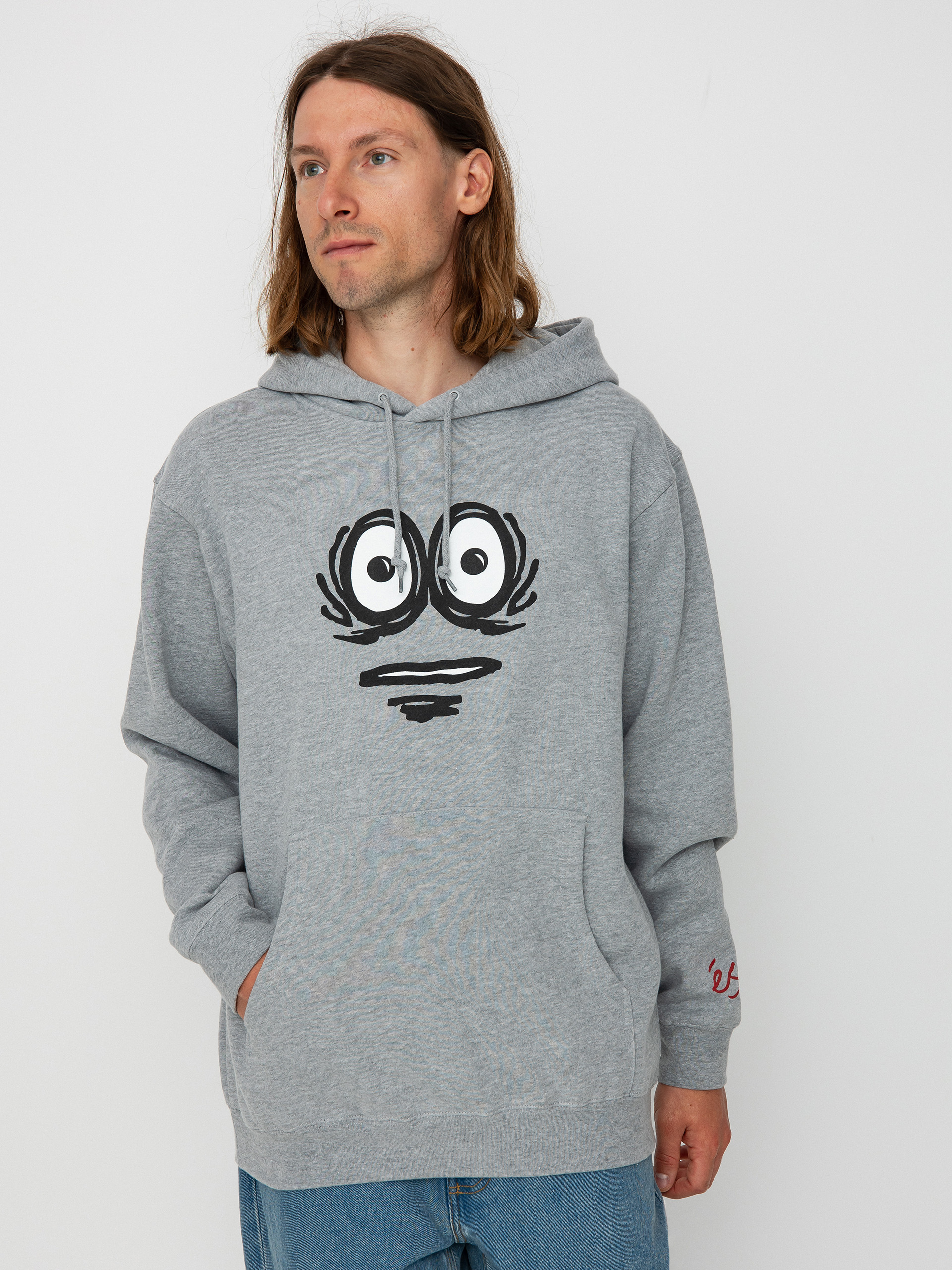 Bluza z kapturem eS Eggcell Eyes HD (grey/heather)