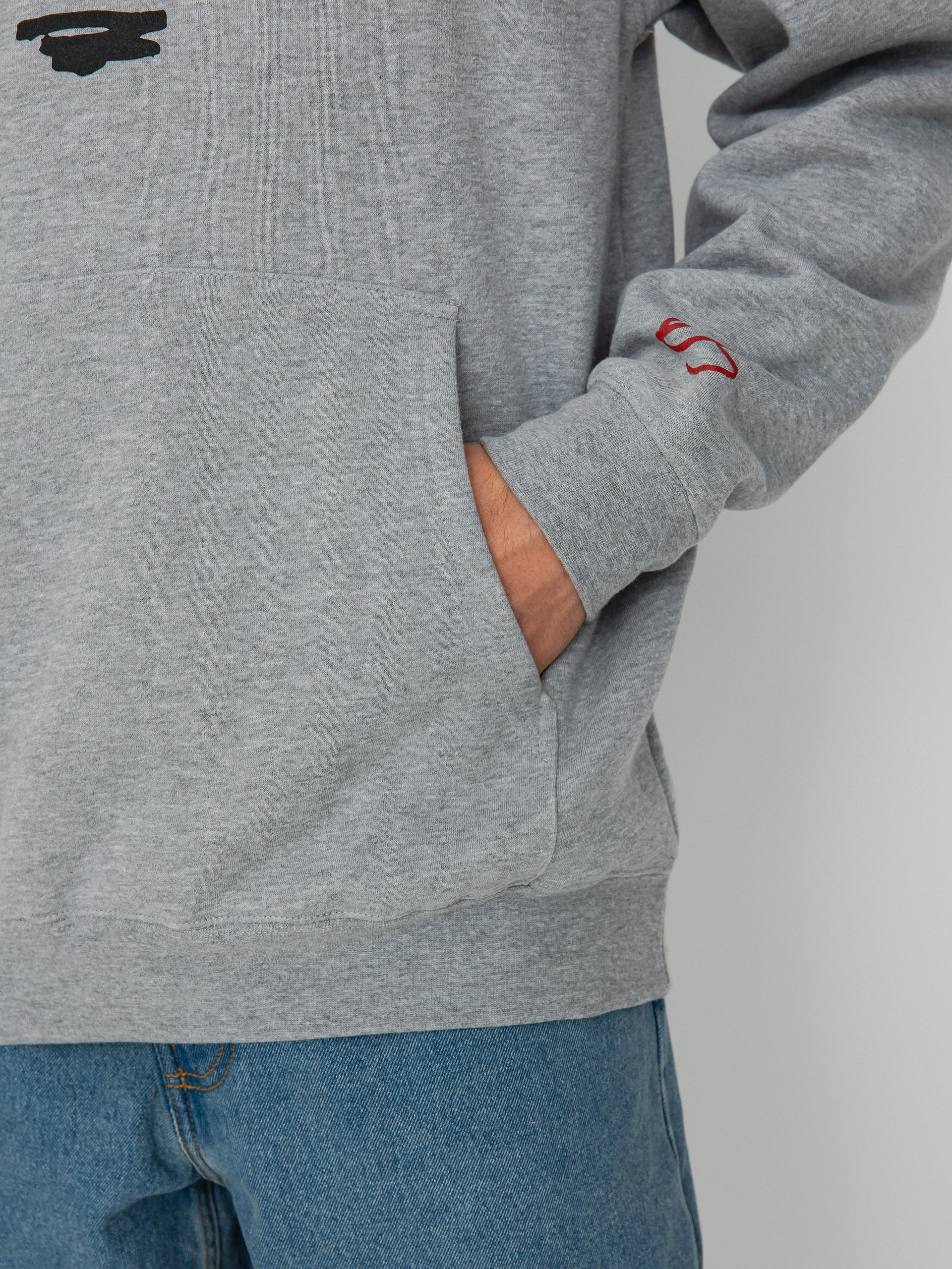 Bluza z kapturem eS Eggcell Eyes HD (grey/heather)