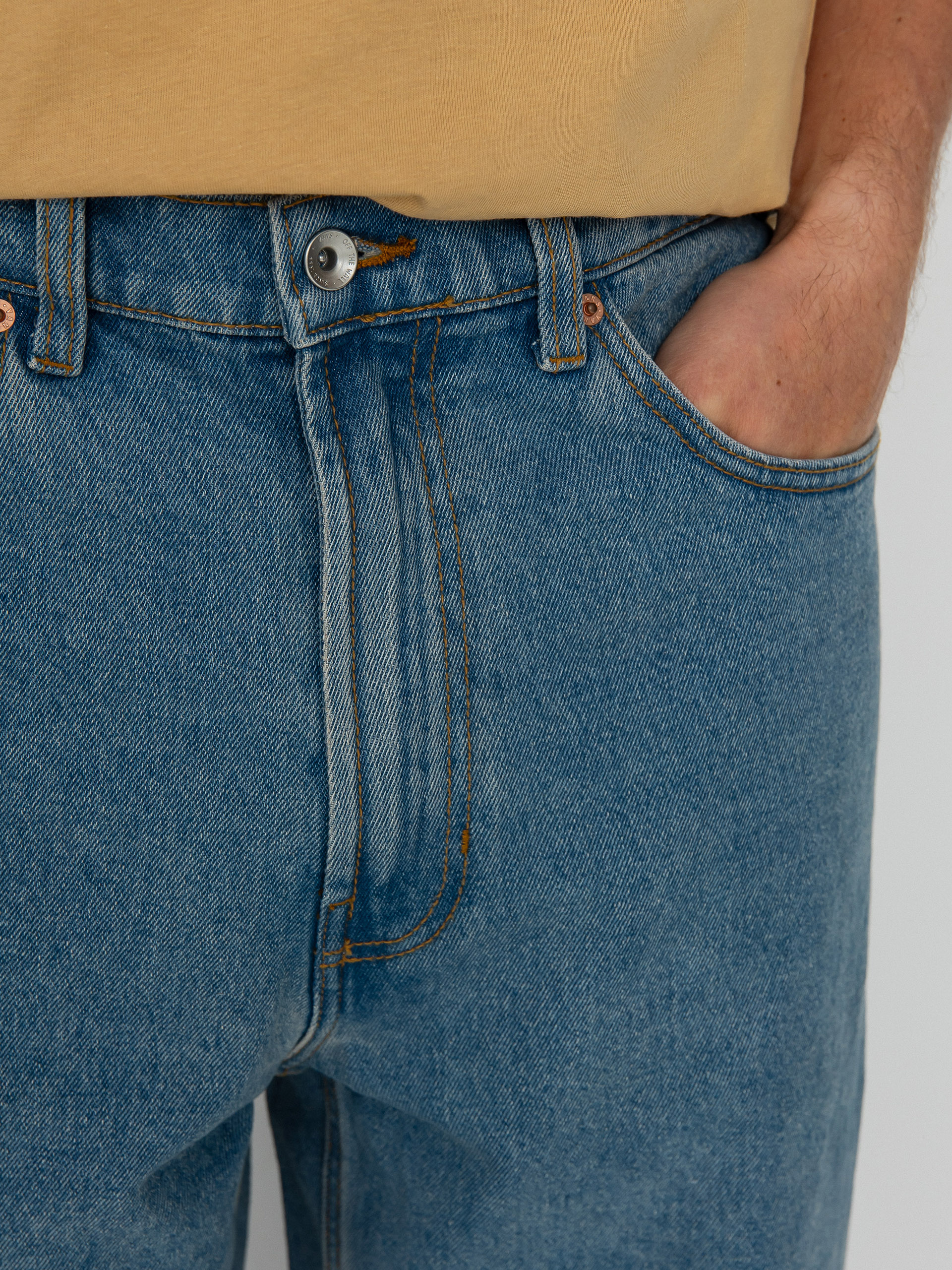 Spodnie Vans Check 5 Baggy Denim (stonewash/blue)