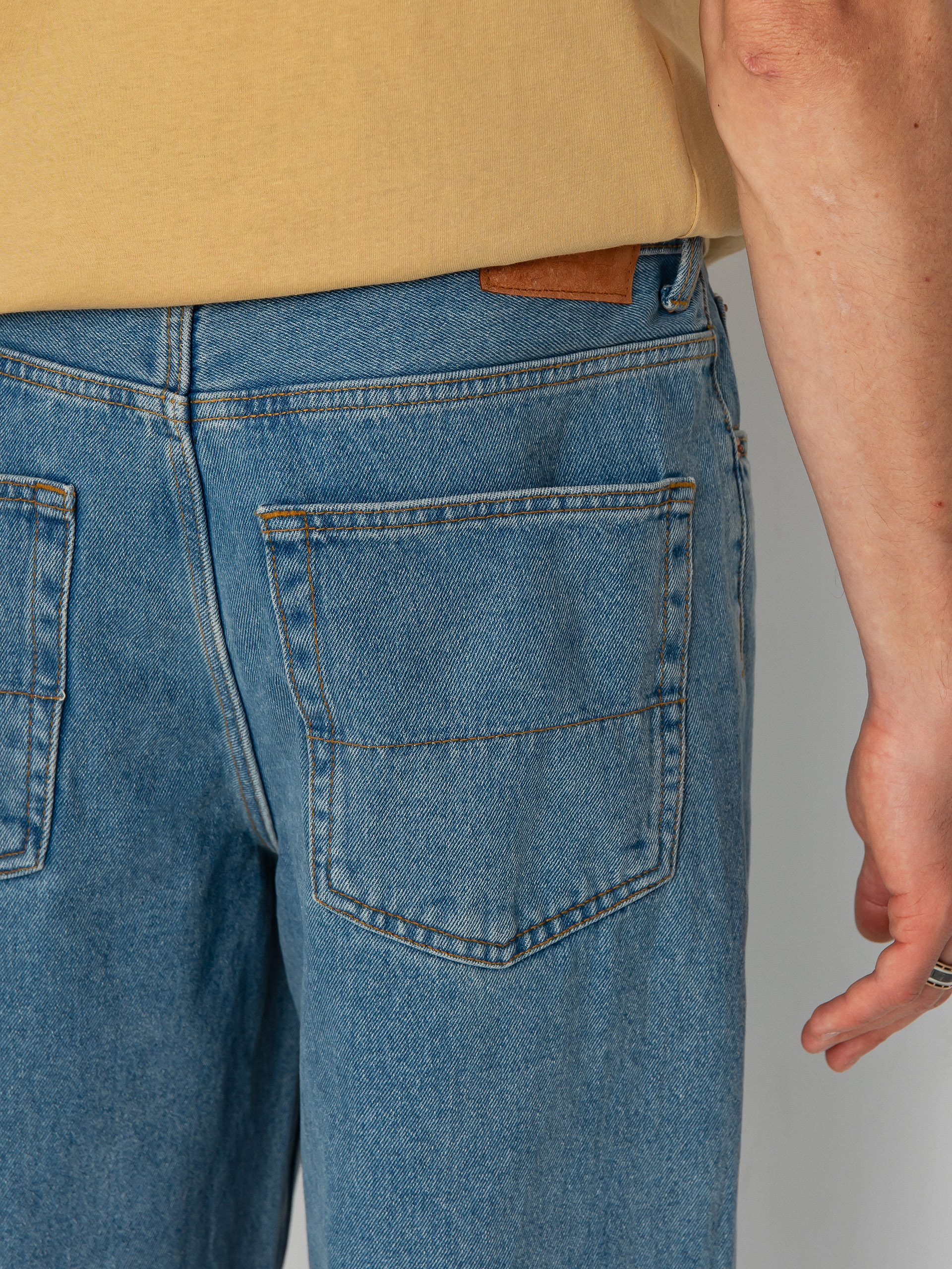 Spodnie Vans Check 5 Baggy Denim (stonewash/blue)