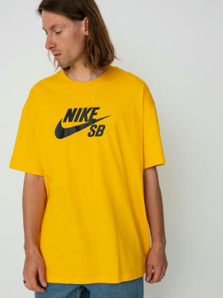T-shirt Nike SB Logo HBR (university gold)