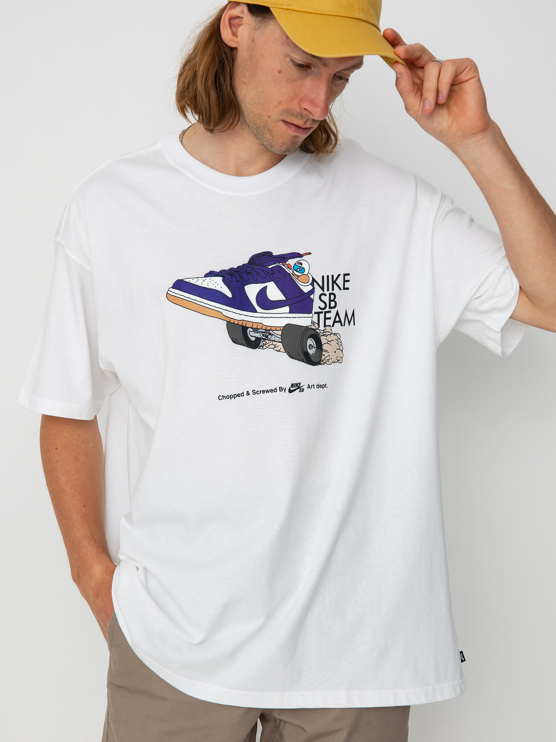 T-shirt Nike SB Dunkteam (white)