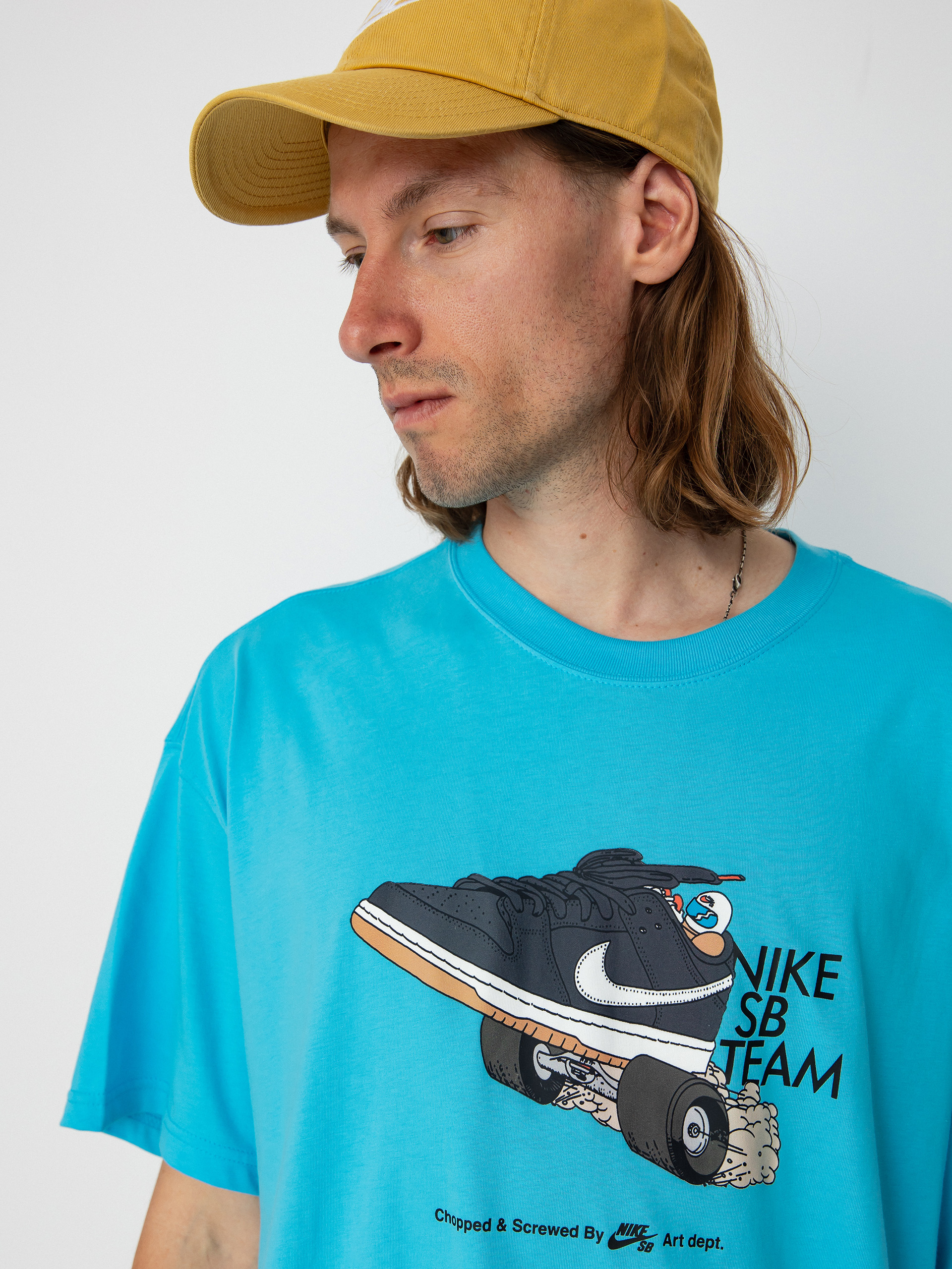 T-shirt Nike SB Dunkteam (baltic blue)