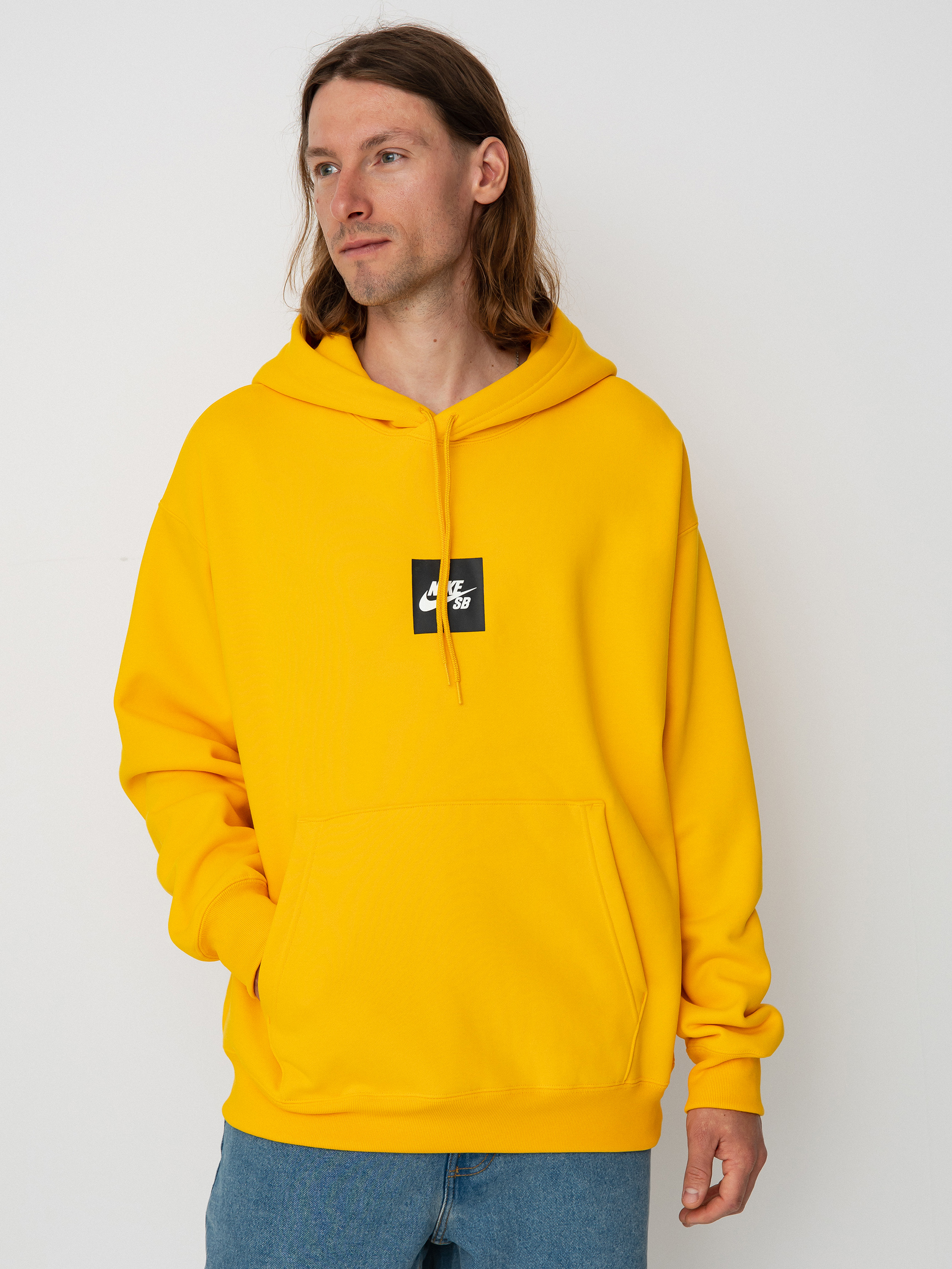 Bluza Nike SB Box Logo HD (university gold)