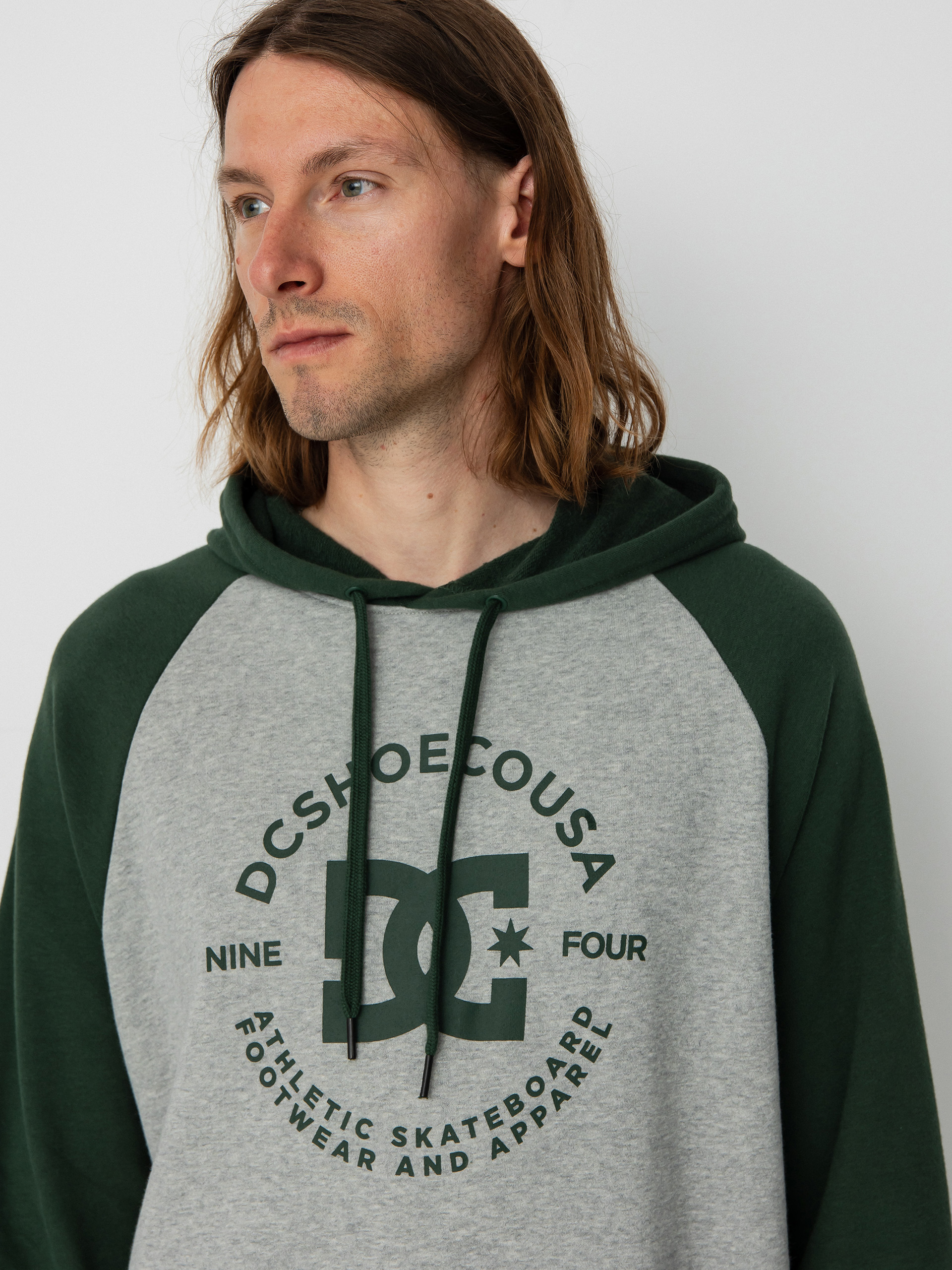 Bluza DC Star Pilot Raglan HD (heather grey/symr)