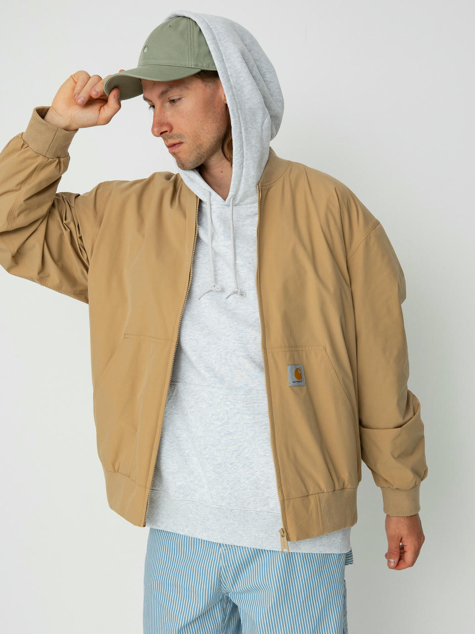 Kurtka Carhartt WIP Active Bomber (dusty h brown)