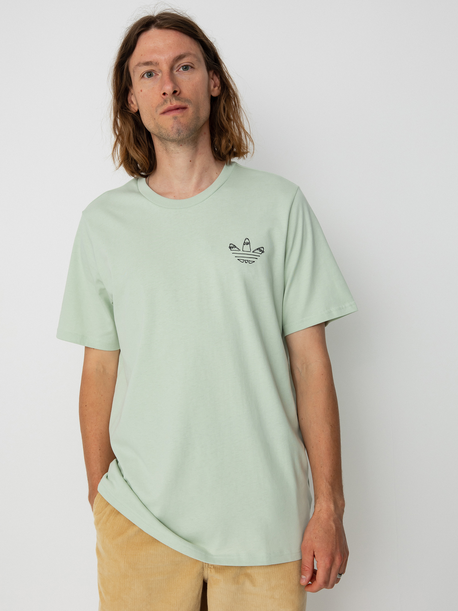 T-shirt adidas Originals Henry Jones Paris (linen green/multicolor)
