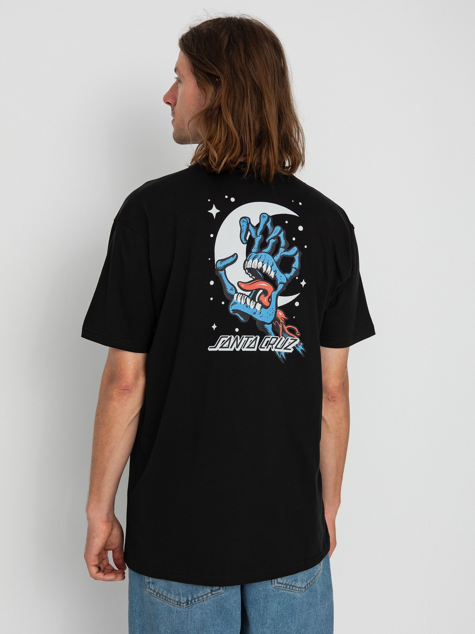 T-shirt Santa Cruz Cosmic Bone Hand (black)