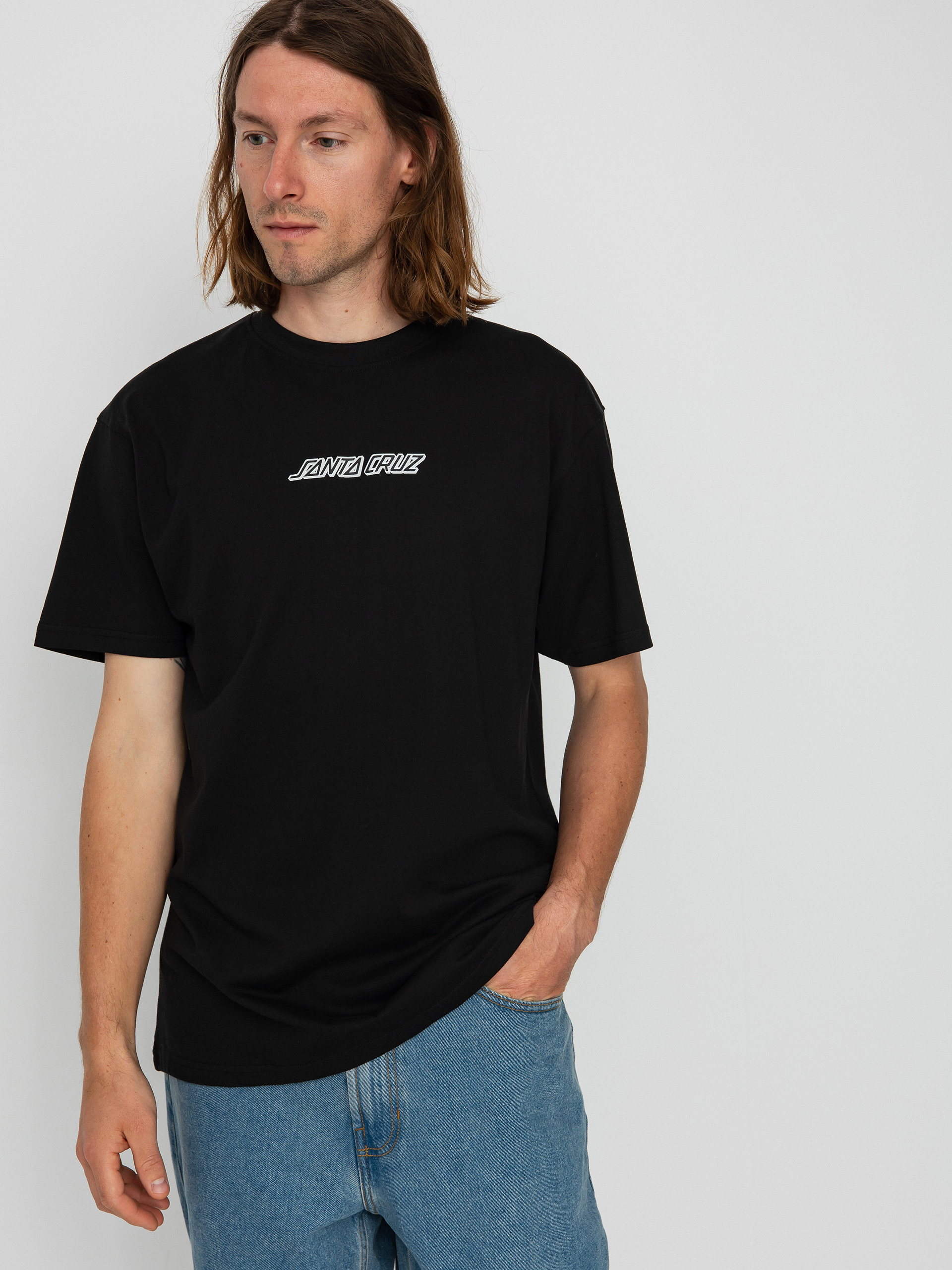 T-shirt Santa Cruz Cosmic Bone Hand (black)