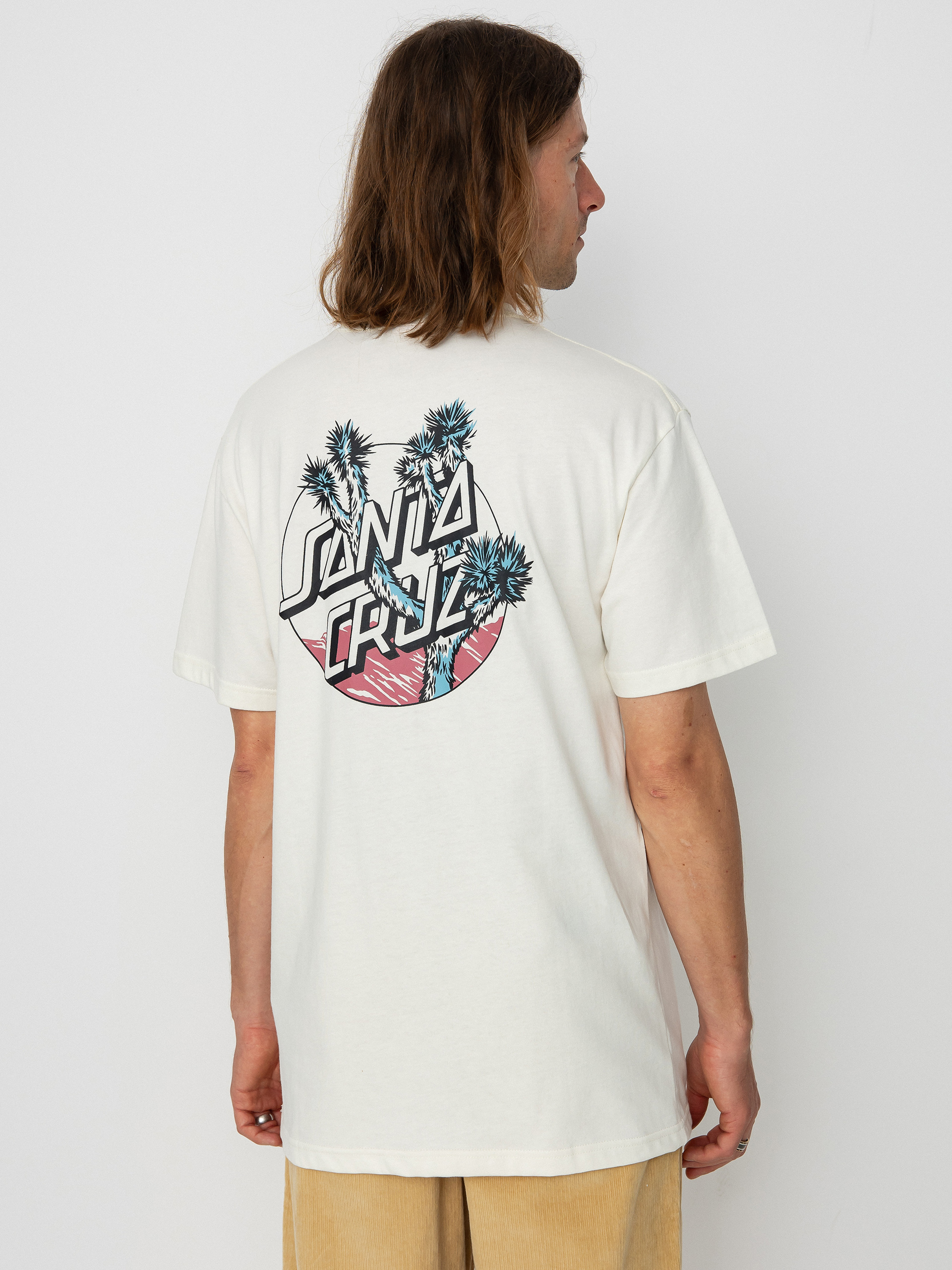 T-shirt Santa Cruz Joshua Tree Dot (optic white)