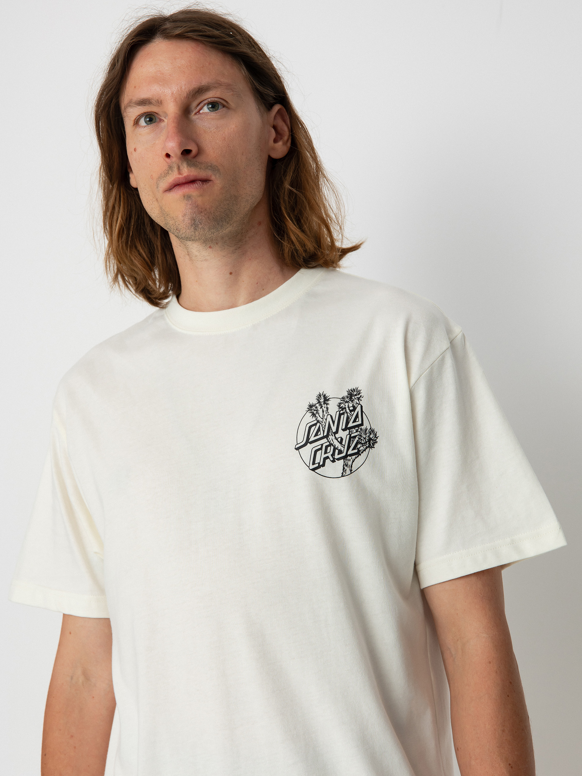 T-shirt Santa Cruz Joshua Tree Dot (optic white)