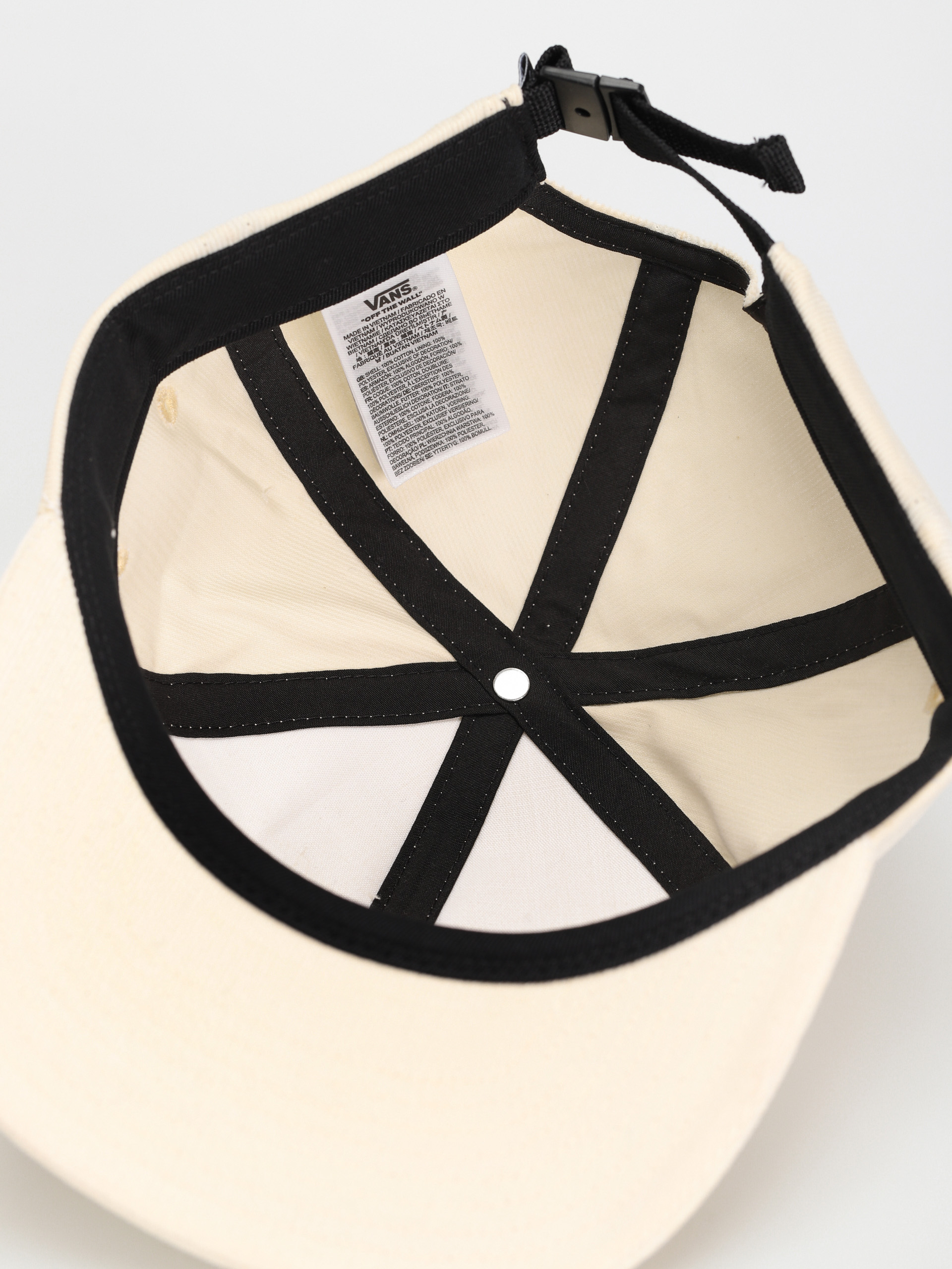 Czapka z daszkiem Vans Zahba Skate Jockey (antique white)