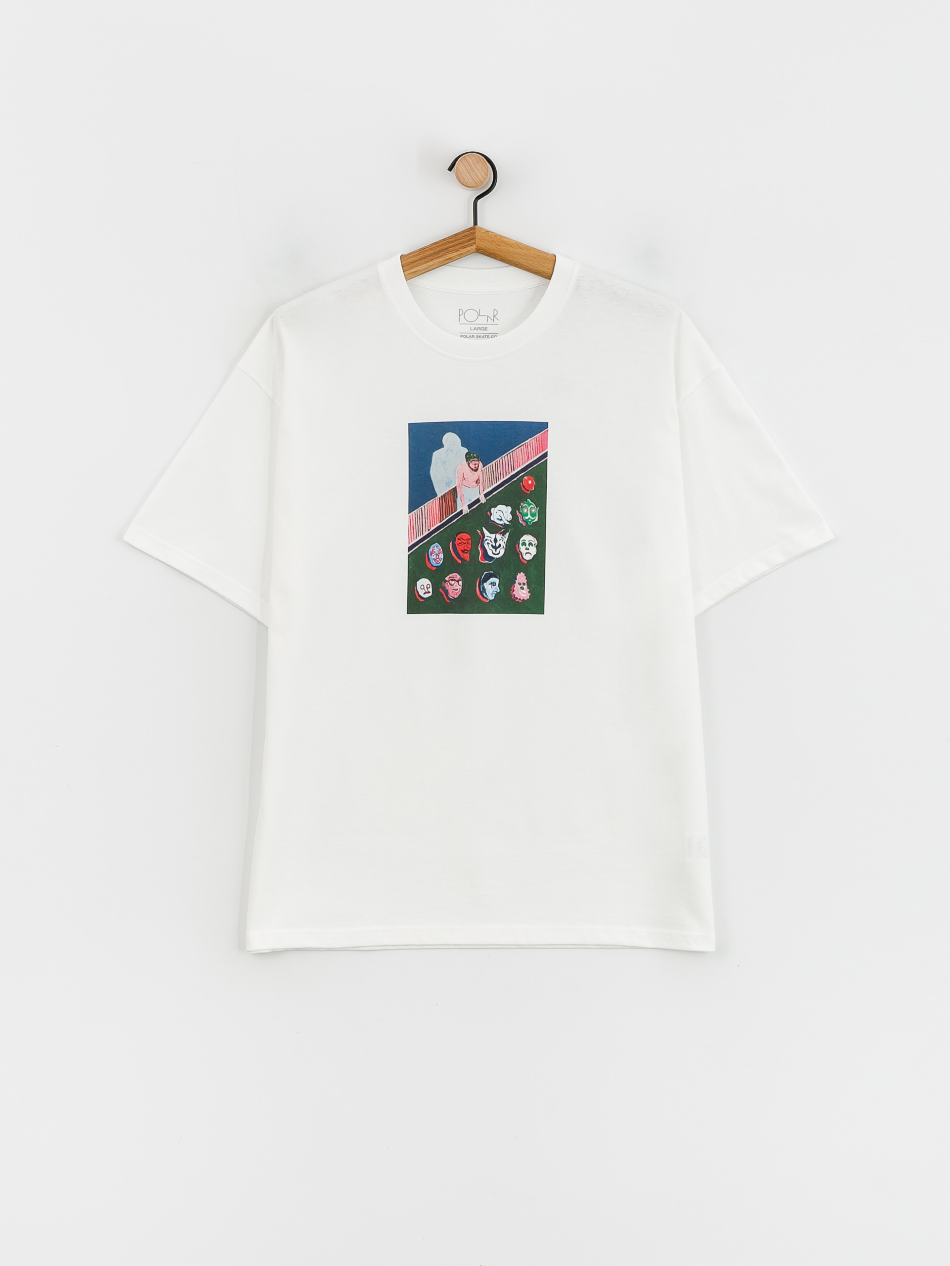 T-shirt Polar Skate Trophy Heads (white)