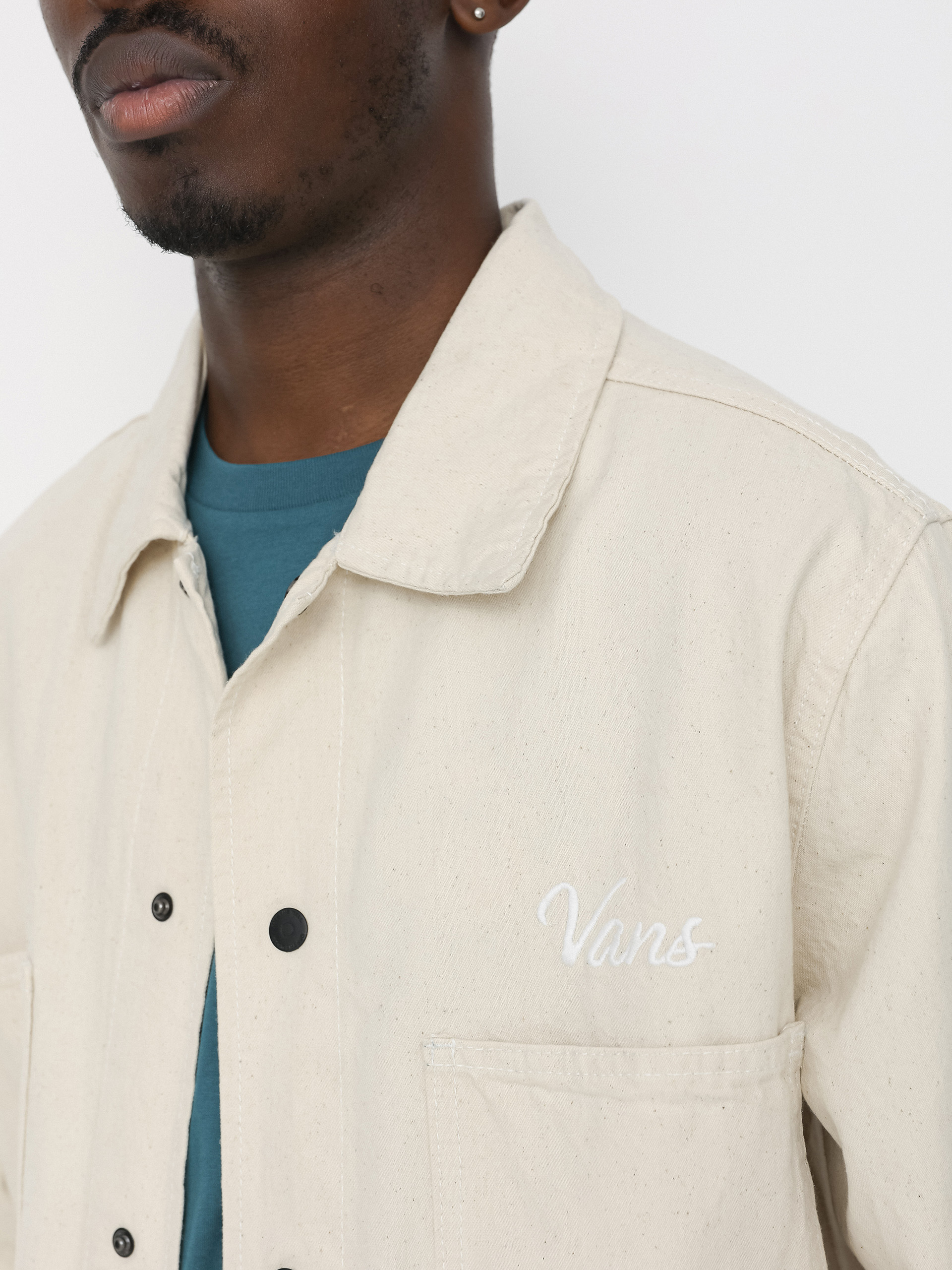 Kurtka Vans Hickory Stripe Drill Chore Coat (natural)