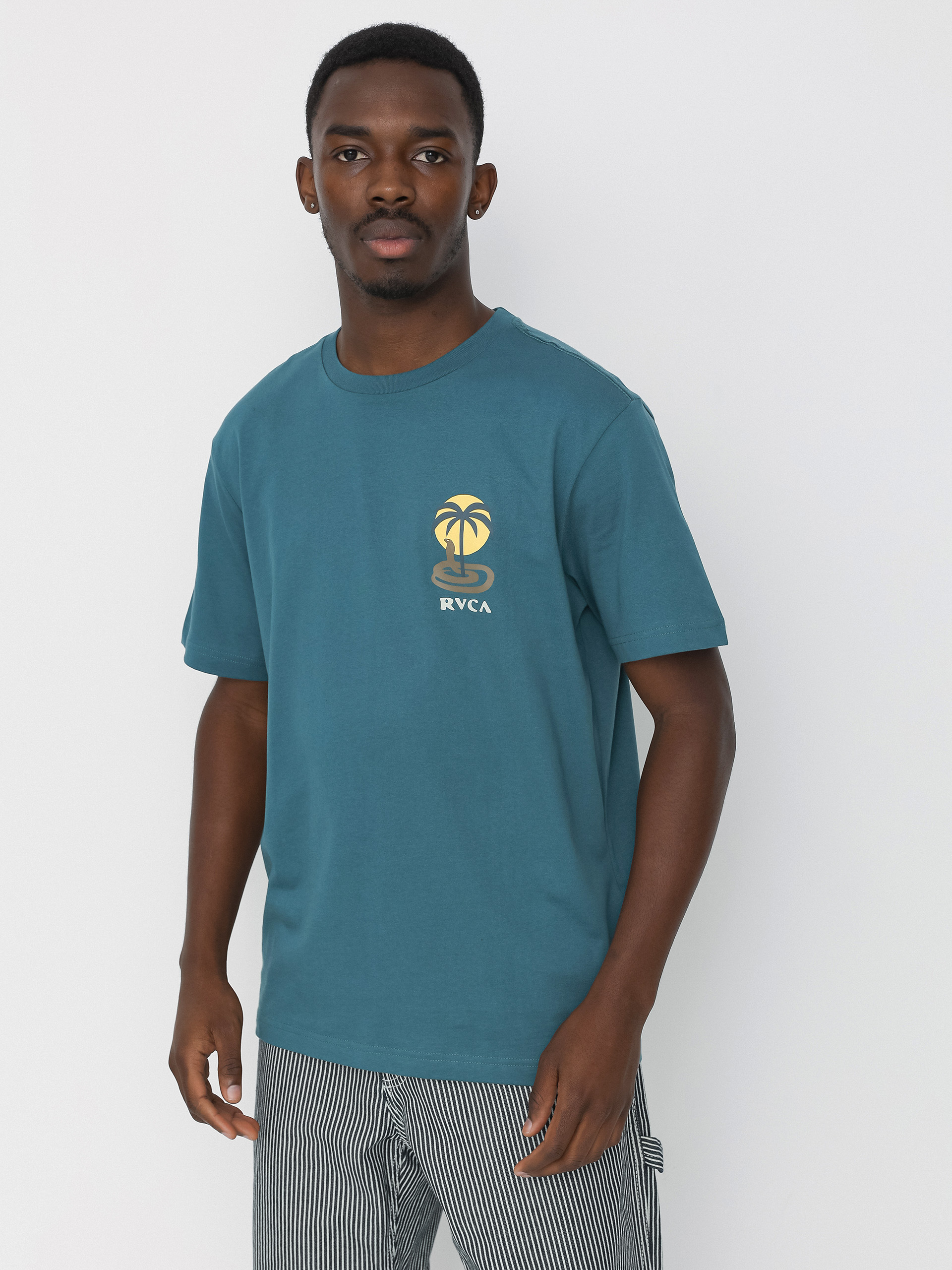T-shirt RVCA Cobra Mirage (duck blue)