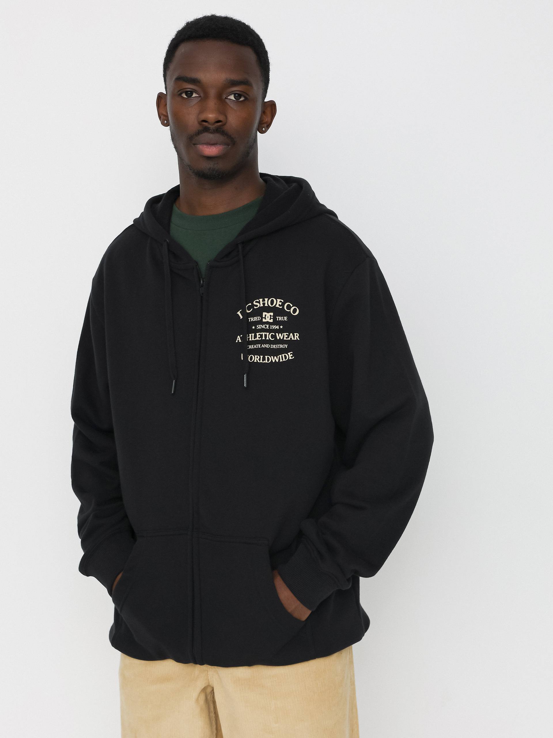 Bluza z kapturem DC World Renowned ZHD (black)