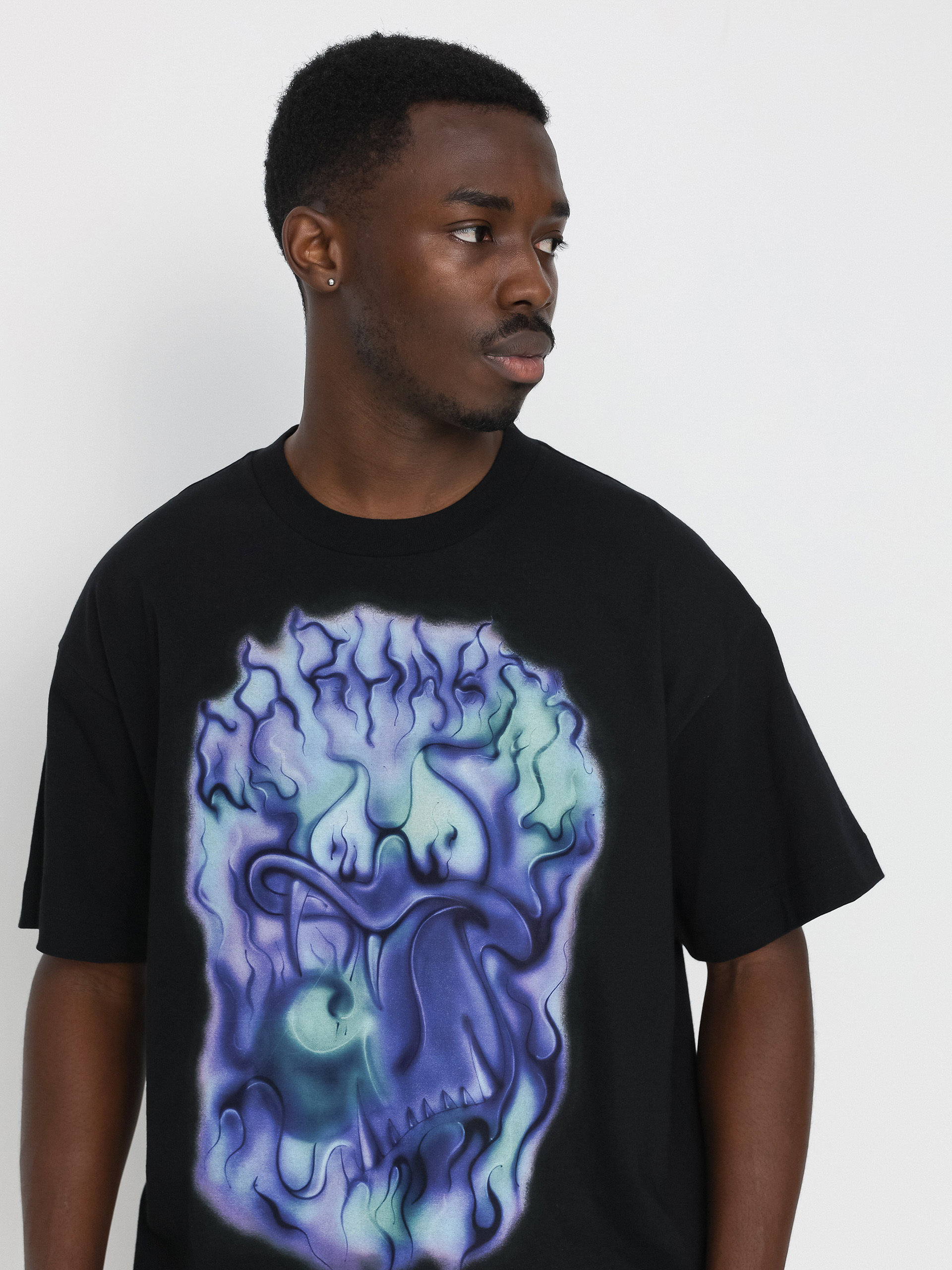 T-shirt Carhartt WIP Babybrush Duck - czarny (black)