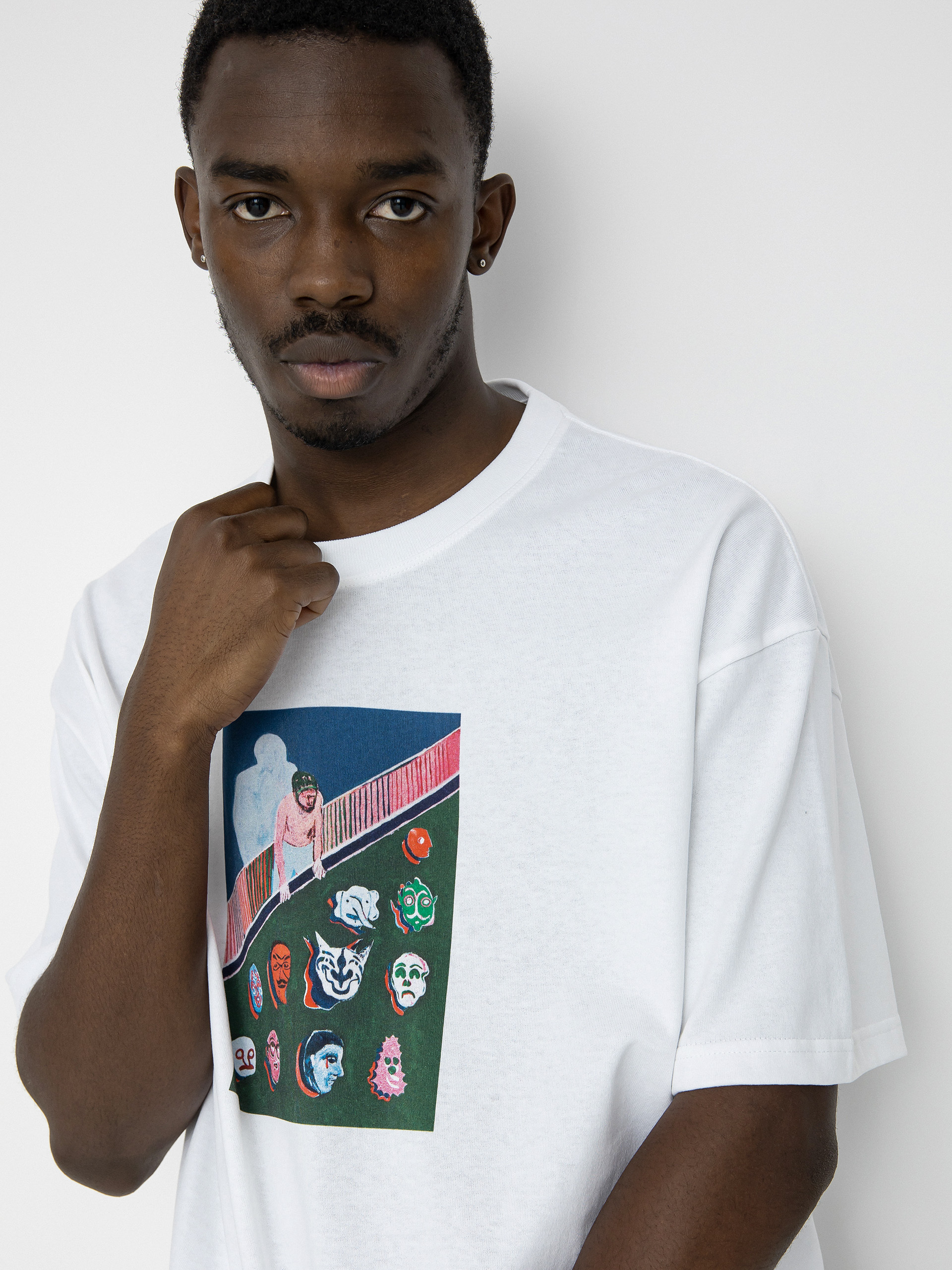 T-shirt Polar Skate Trophy Heads (white)