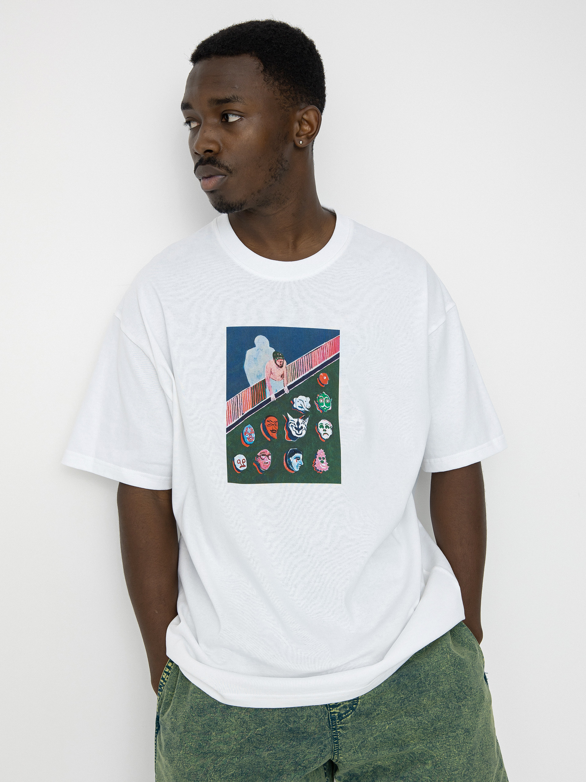 T-shirt Polar Skate Trophy Heads (white)