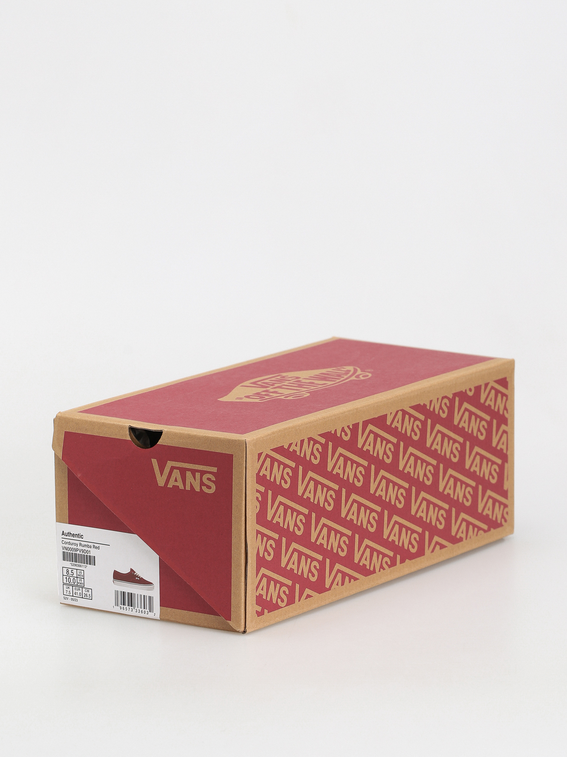 Buty Vans Authentic (corduroy rumba red)