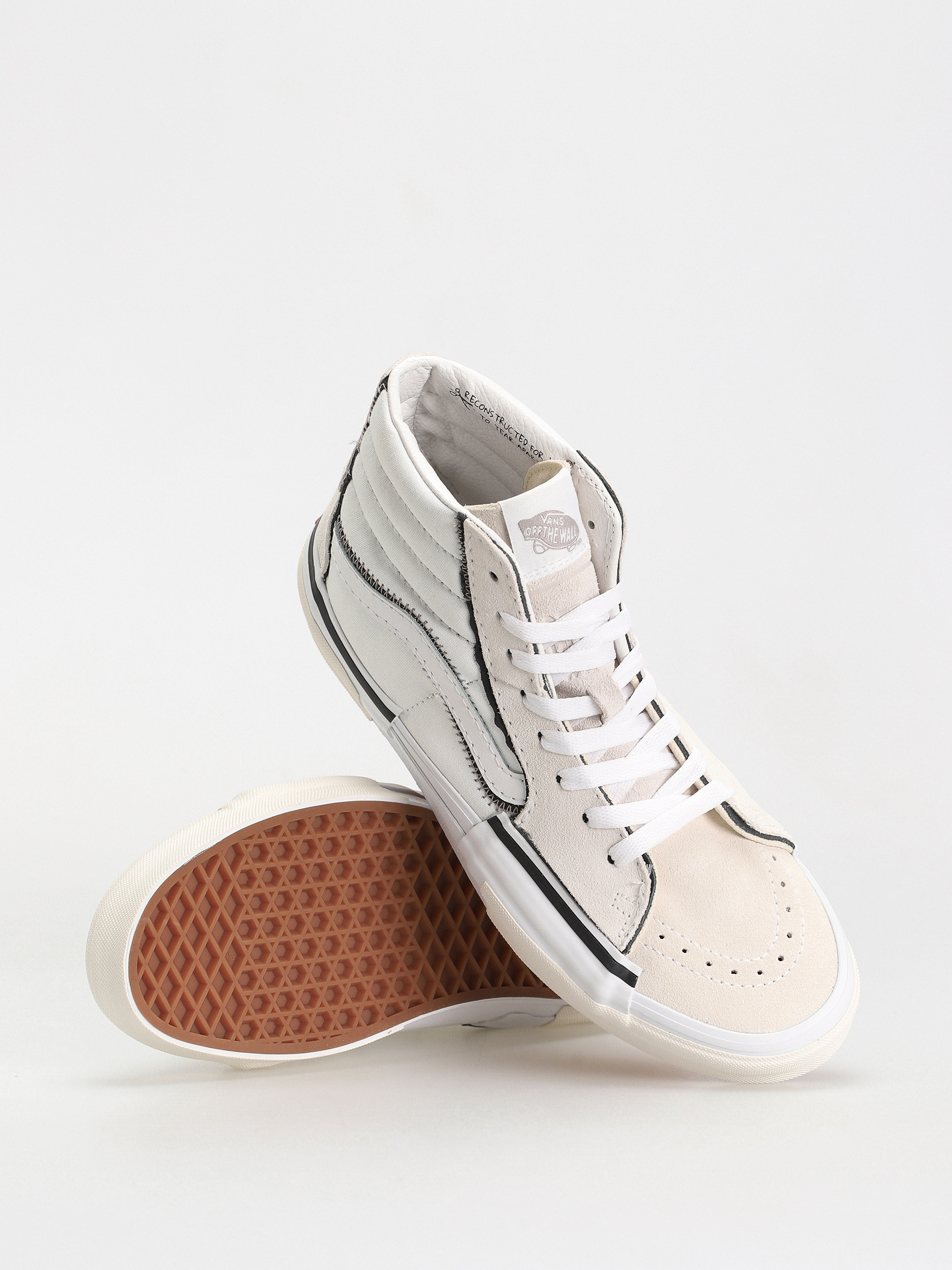 Buty Vans Sk8 Hi Reconstruct (true white)