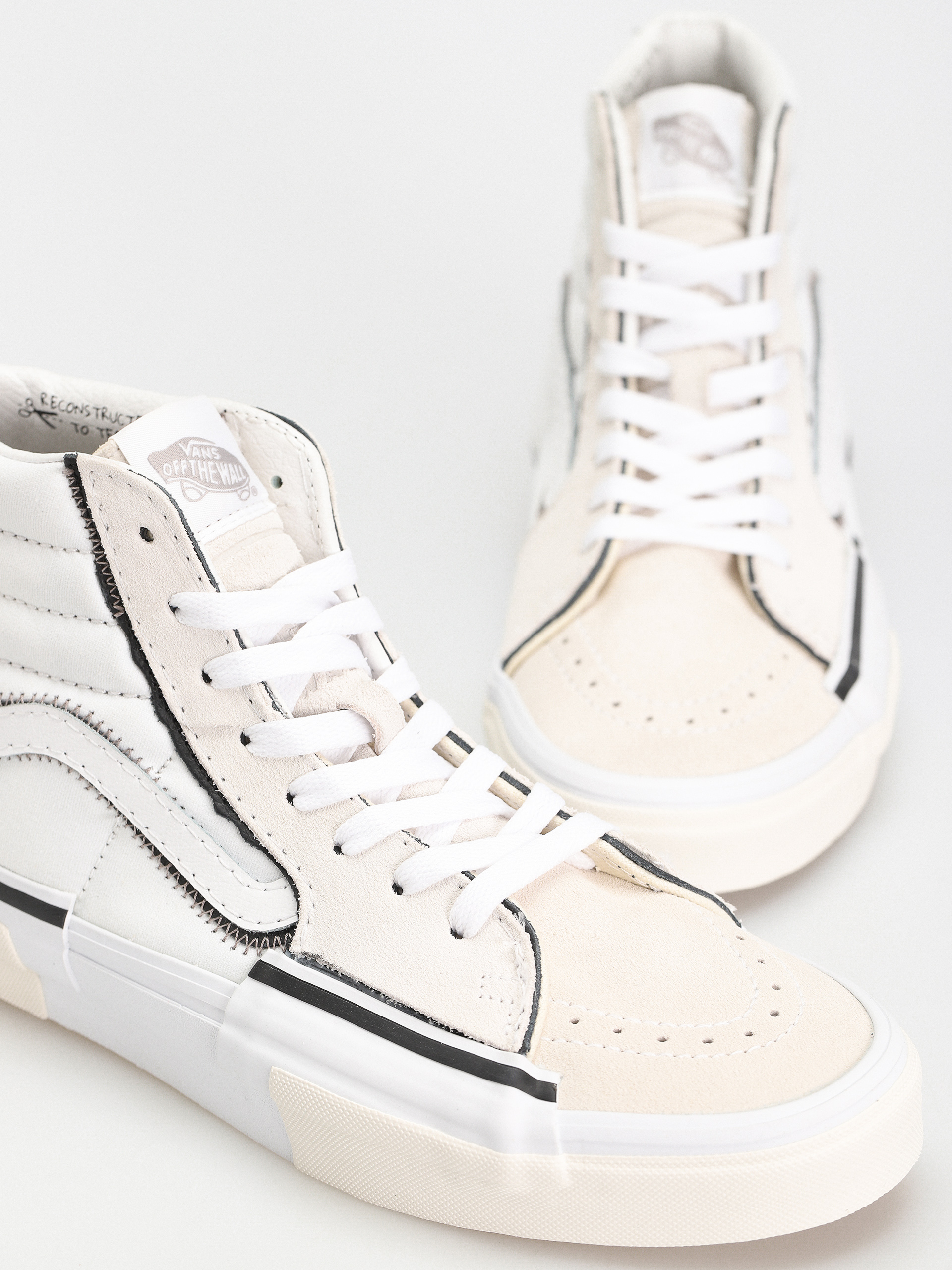 Buty Vans Sk8 Hi Reconstruct (true white)
