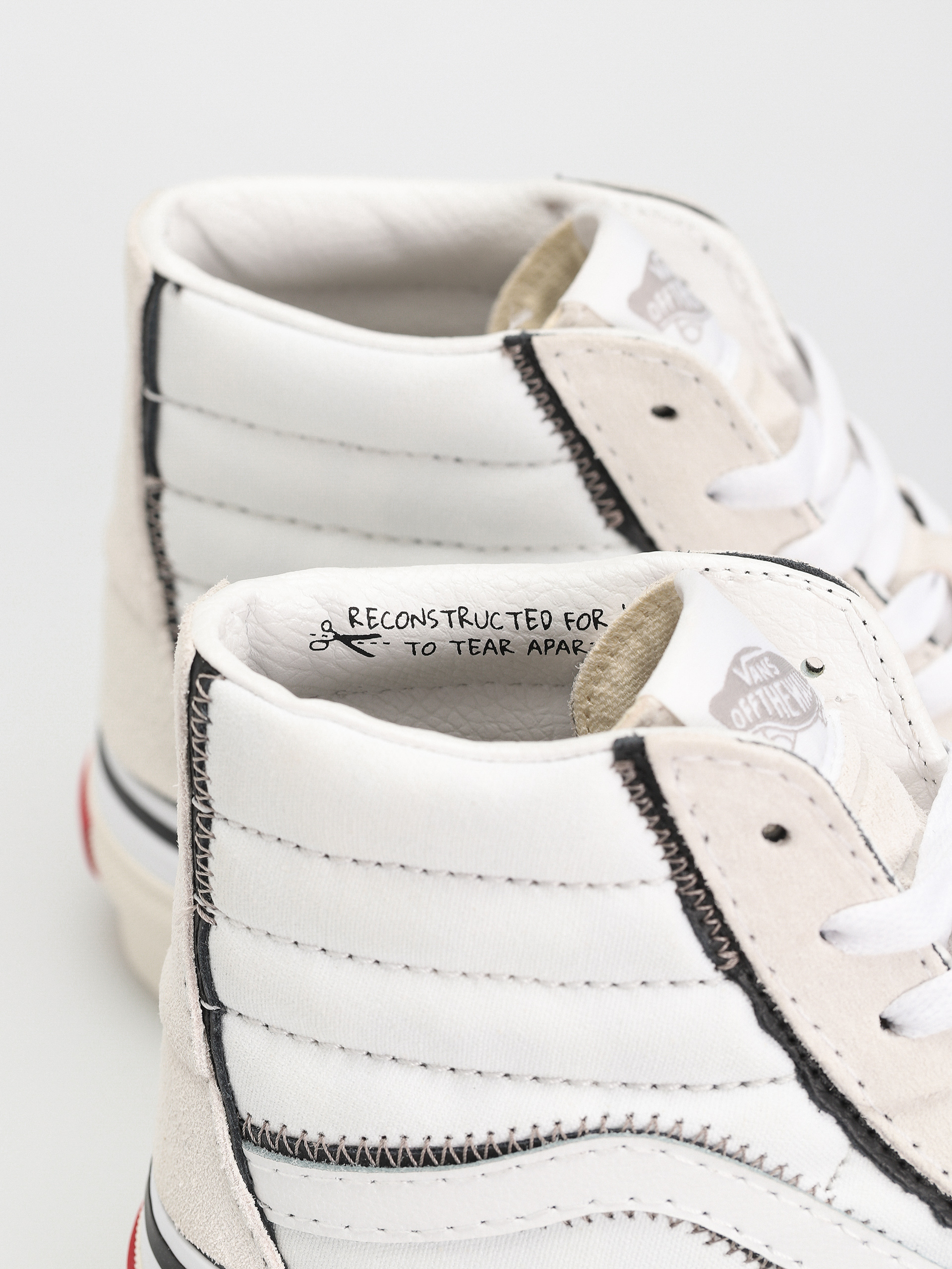 Buty Vans Sk8 Hi Reconstruct (true white)