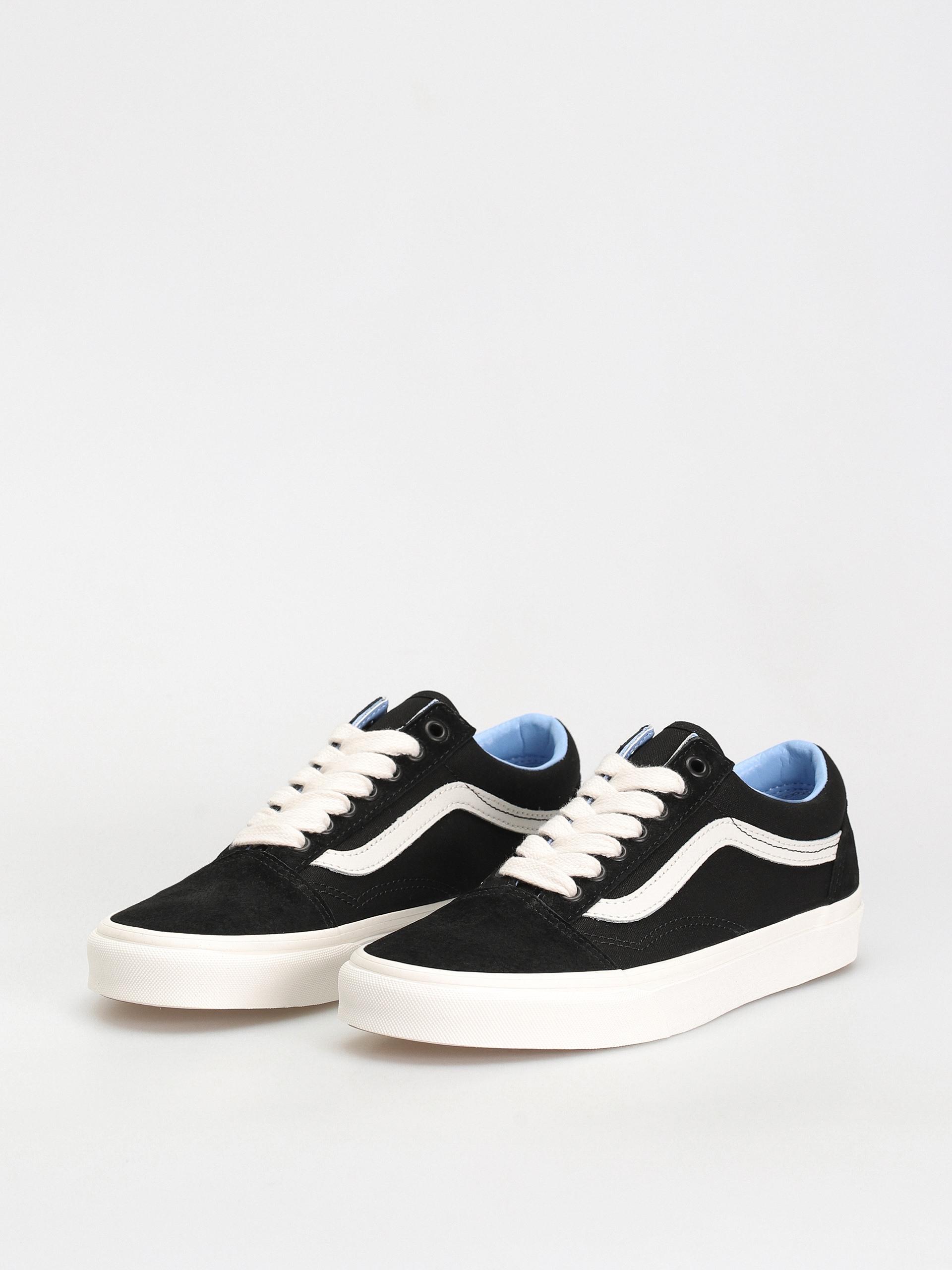 Buty Vans Old Skool (oversized lace black/light blue)