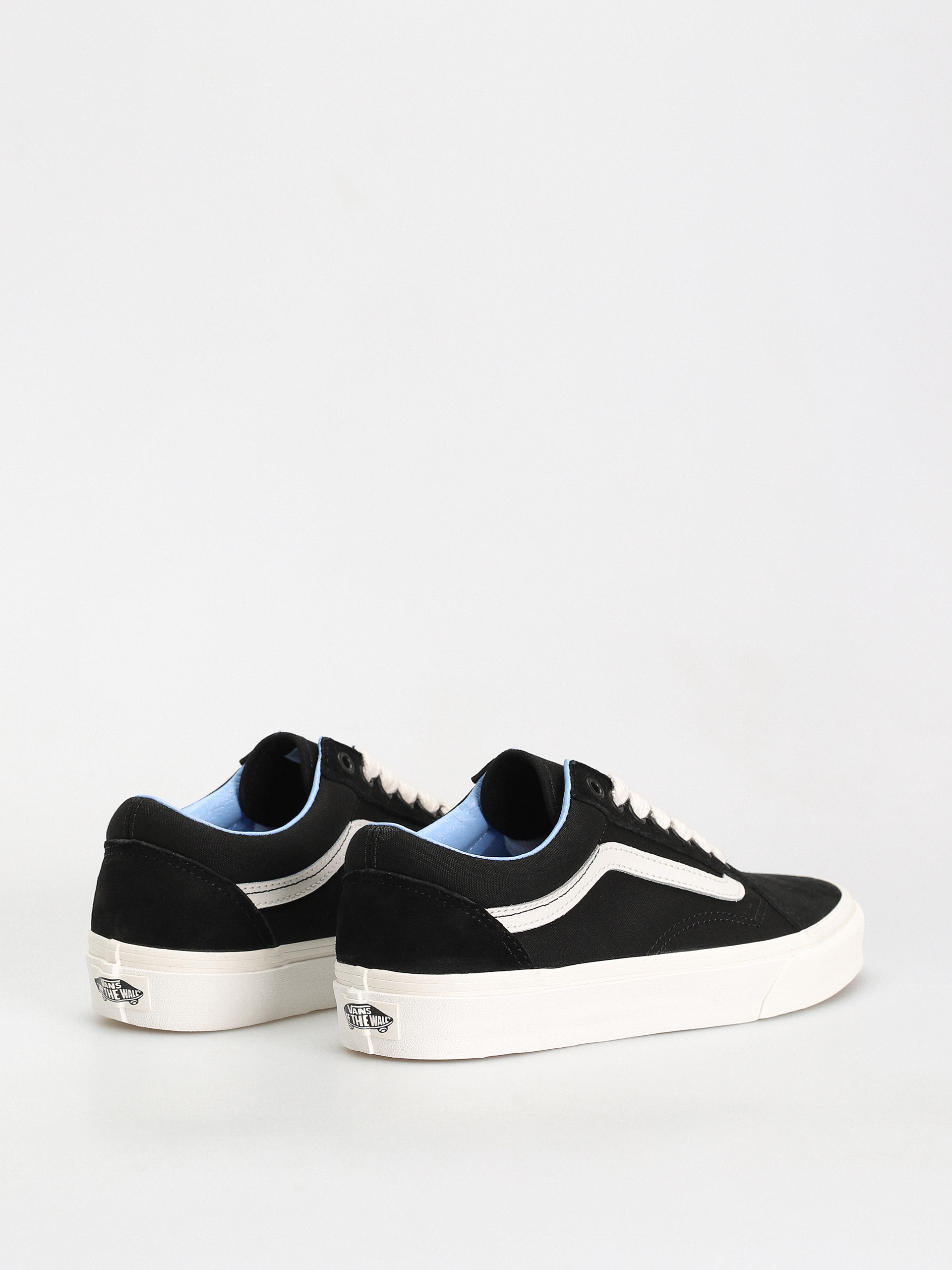 Buty Vans Old Skool (oversized lace black/light blue)