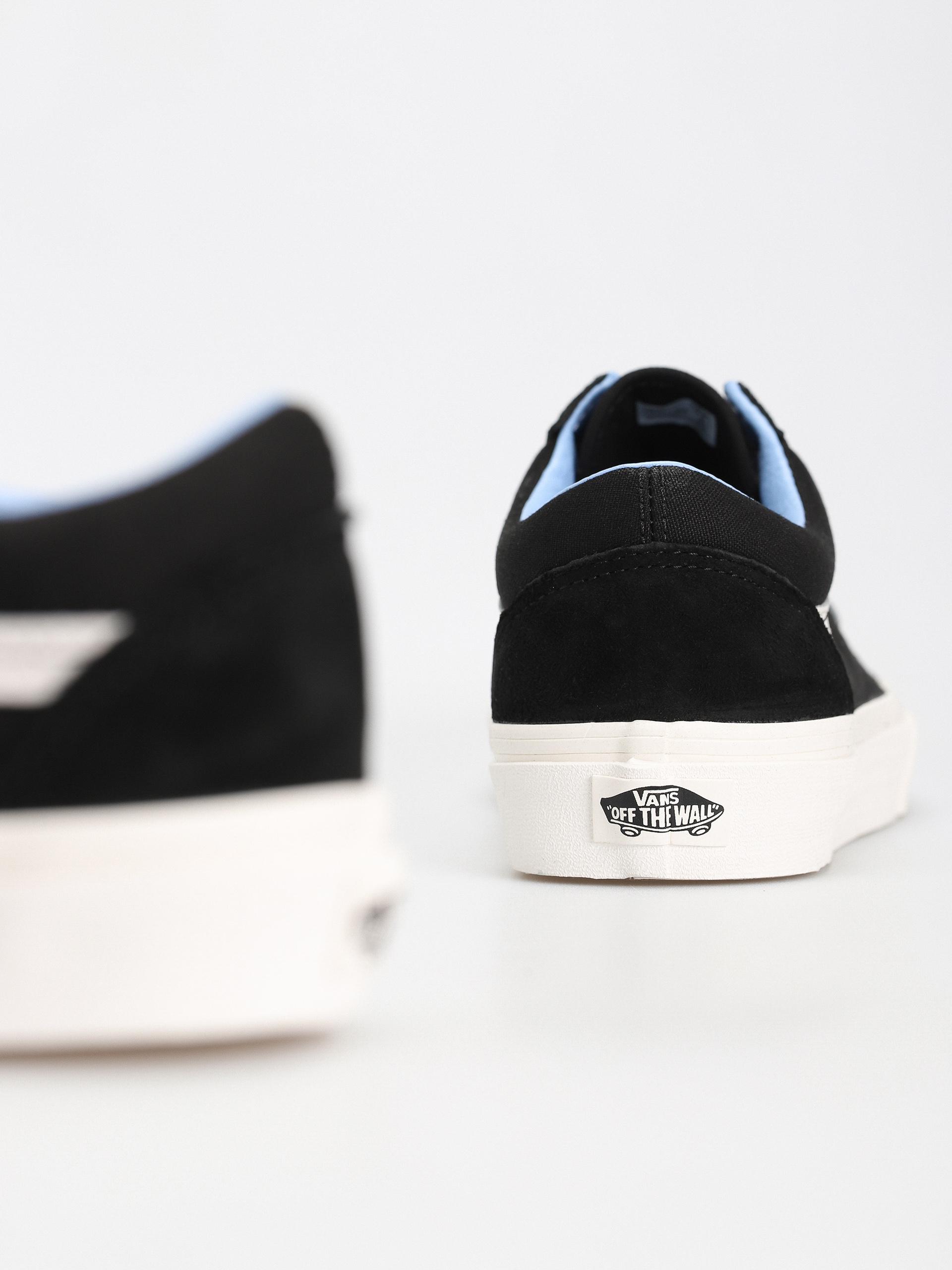 Buty Vans Old Skool (oversized lace black/light blue)