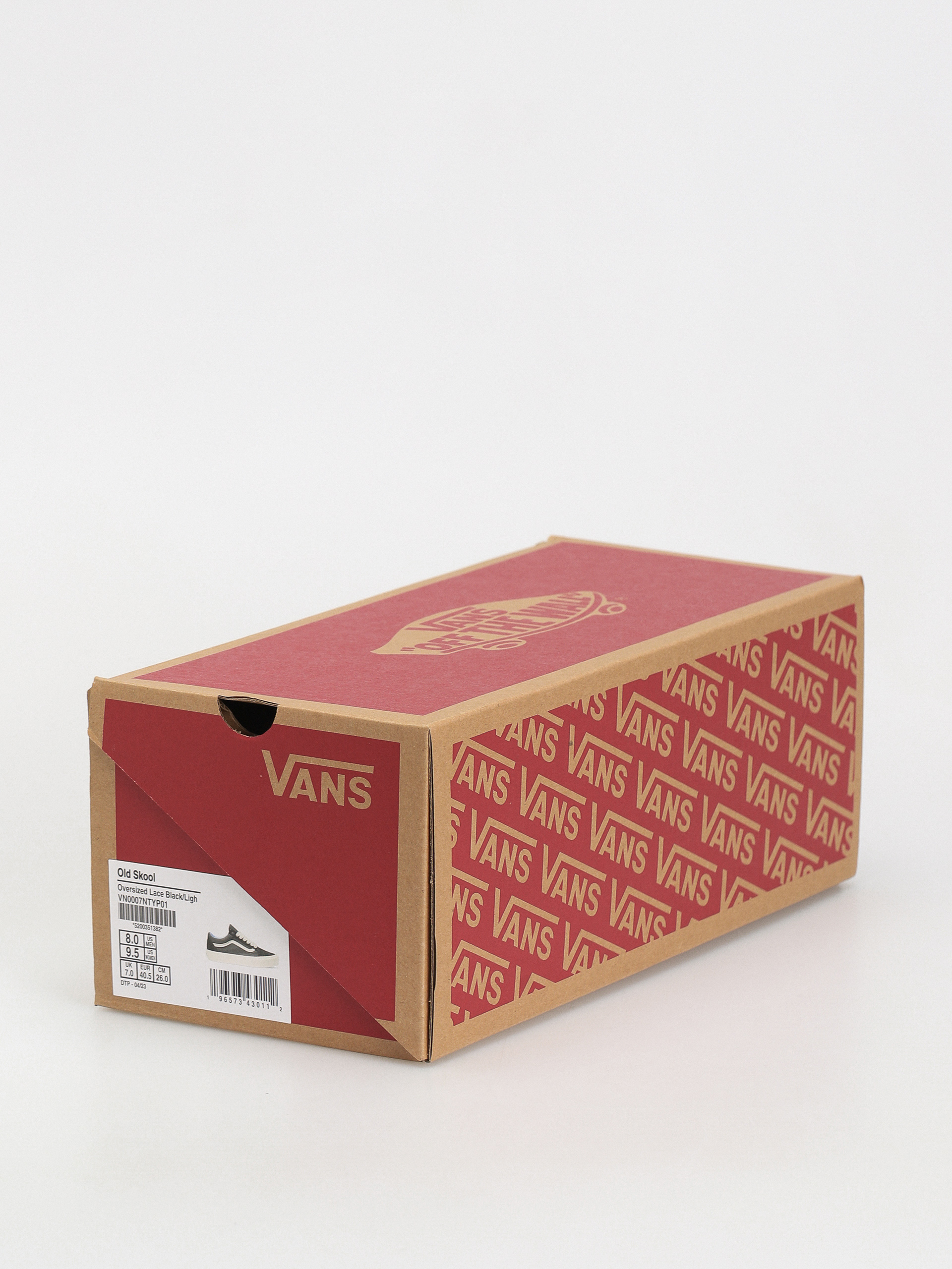 Buty Vans Old Skool (oversized lace black/light blue)