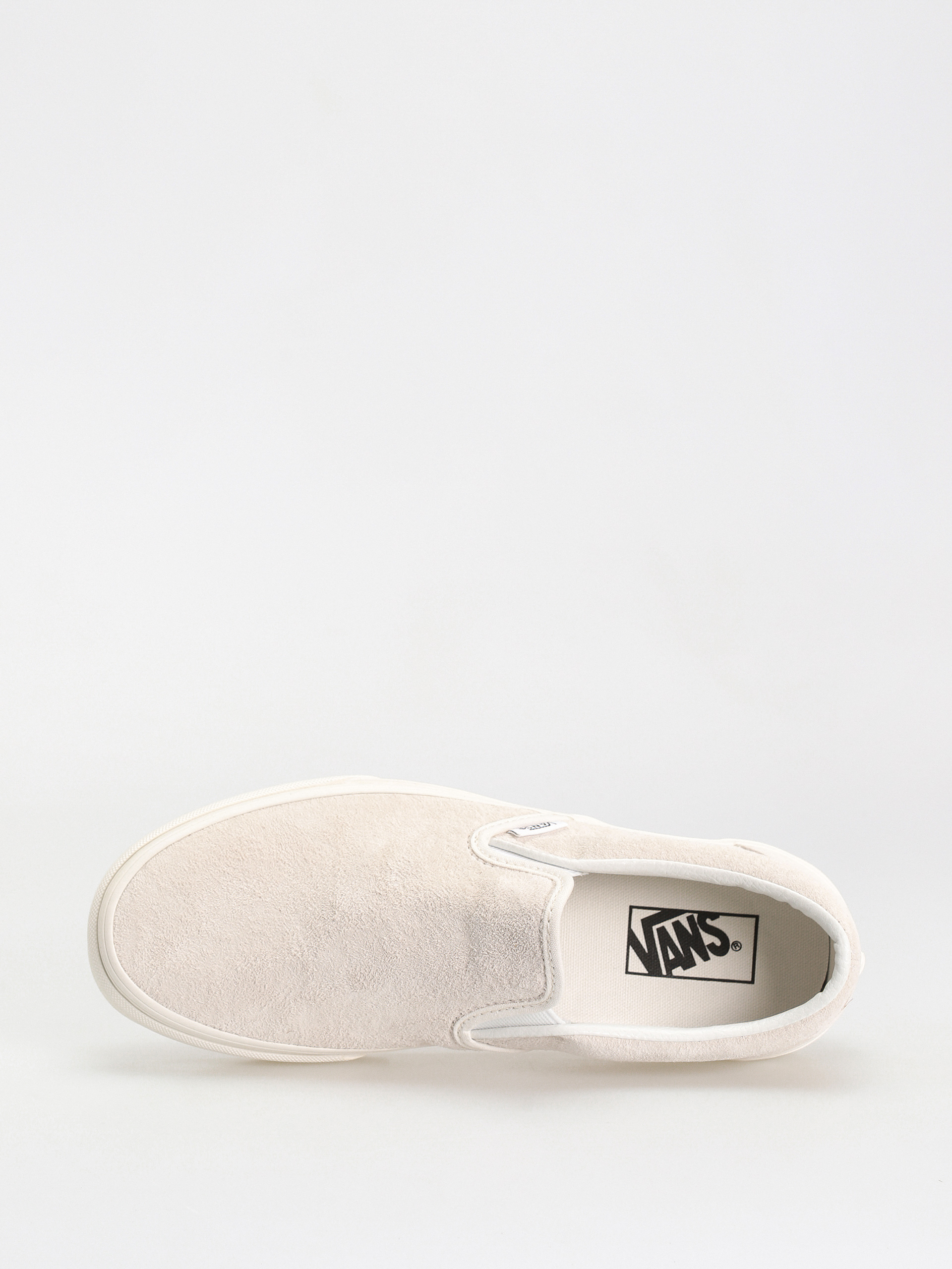 Buty Vans Classic Slip On (pig suede blanc de blanc)