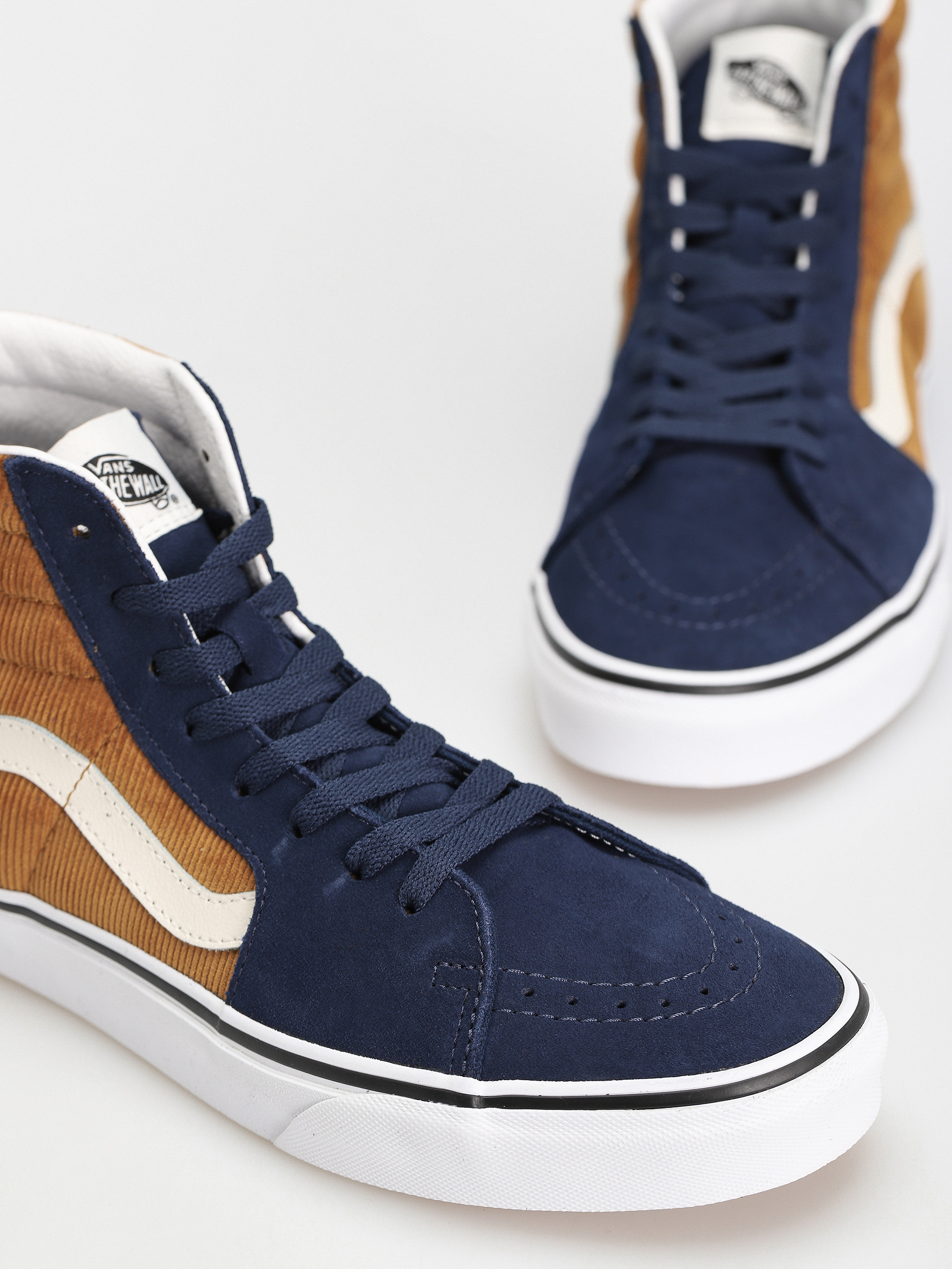 Buty Vans Sk8 Hi (mini cord blue/brown)