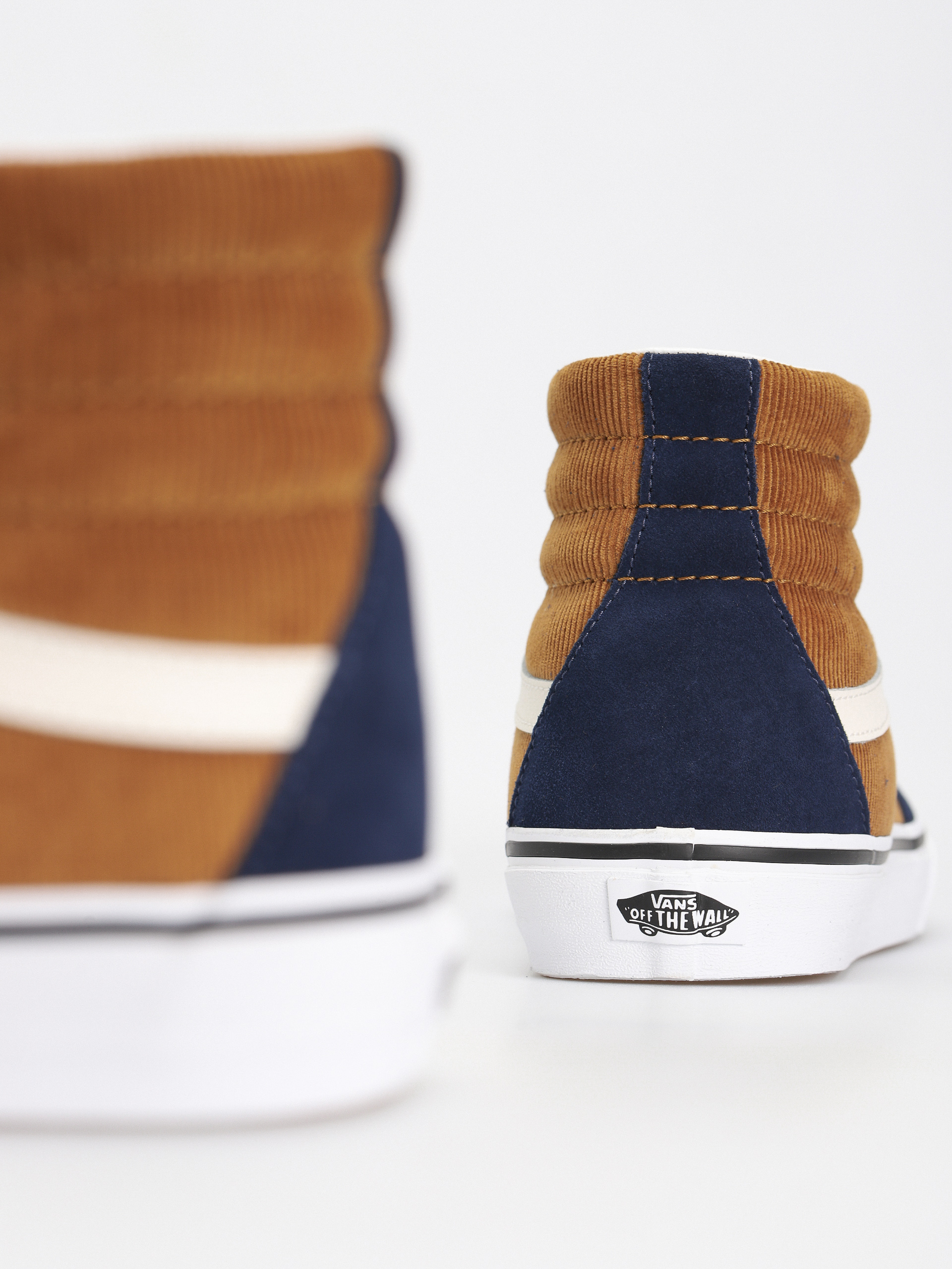 Buty Vans Sk8 Hi (mini cord blue/brown)