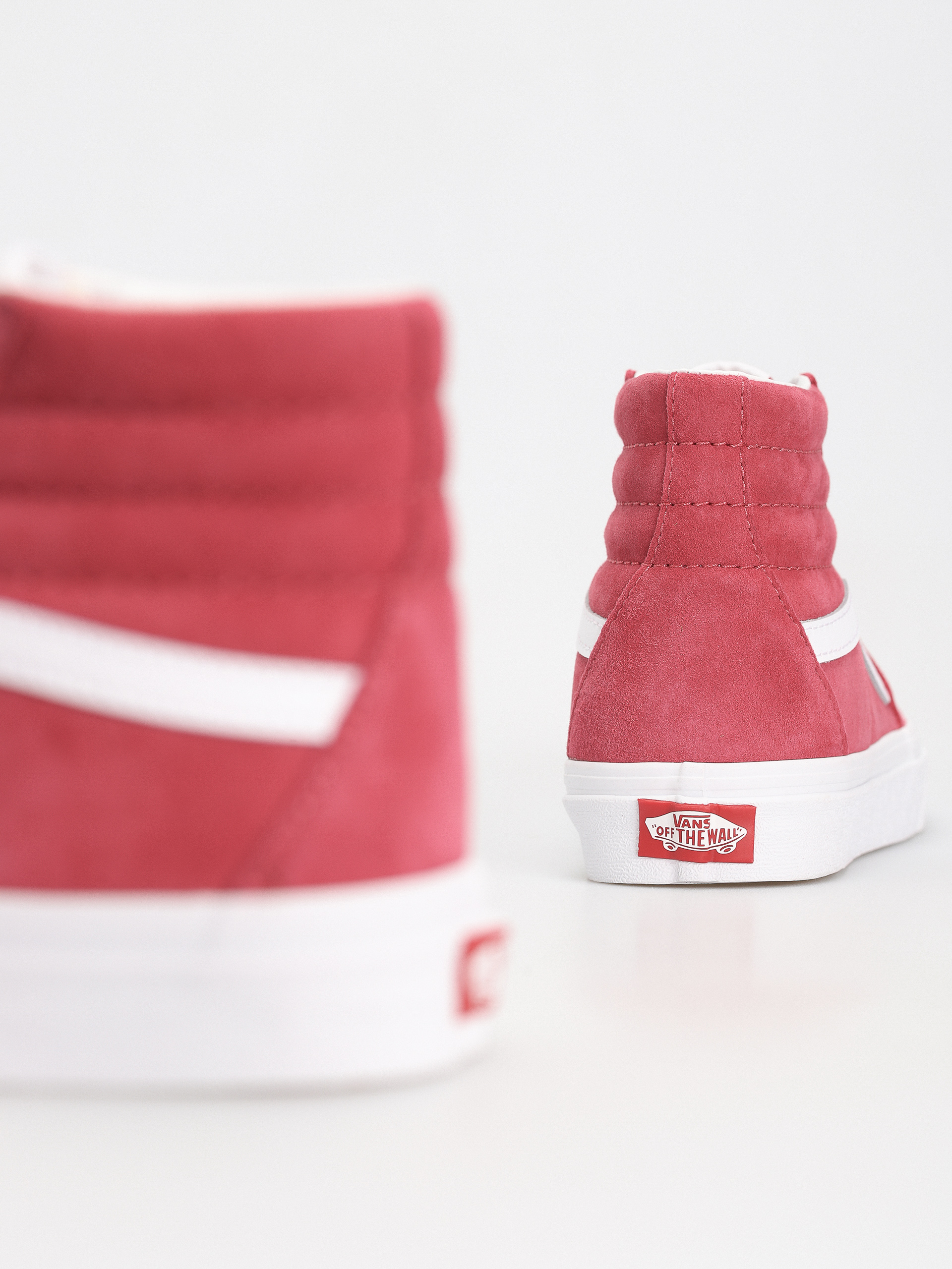 Buty Vans Sk8 Hi (pig suede holly berry)