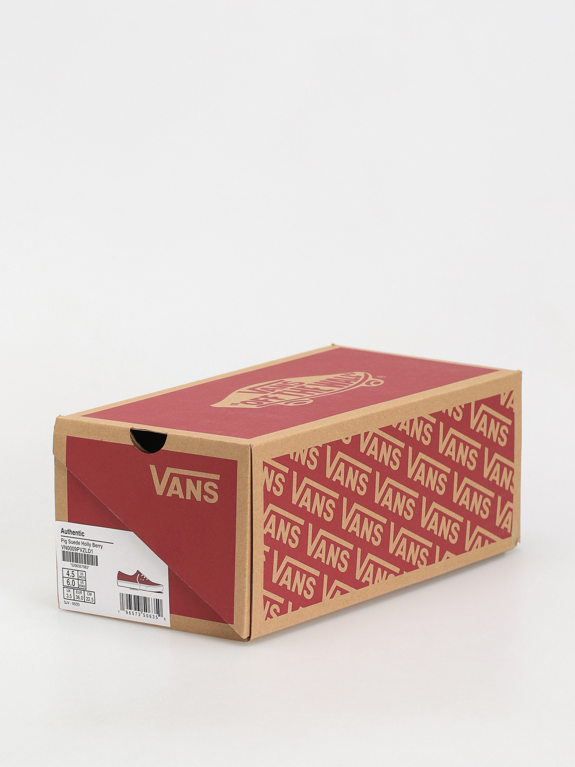 Buty Vans Authentic (pig suede holly berry)