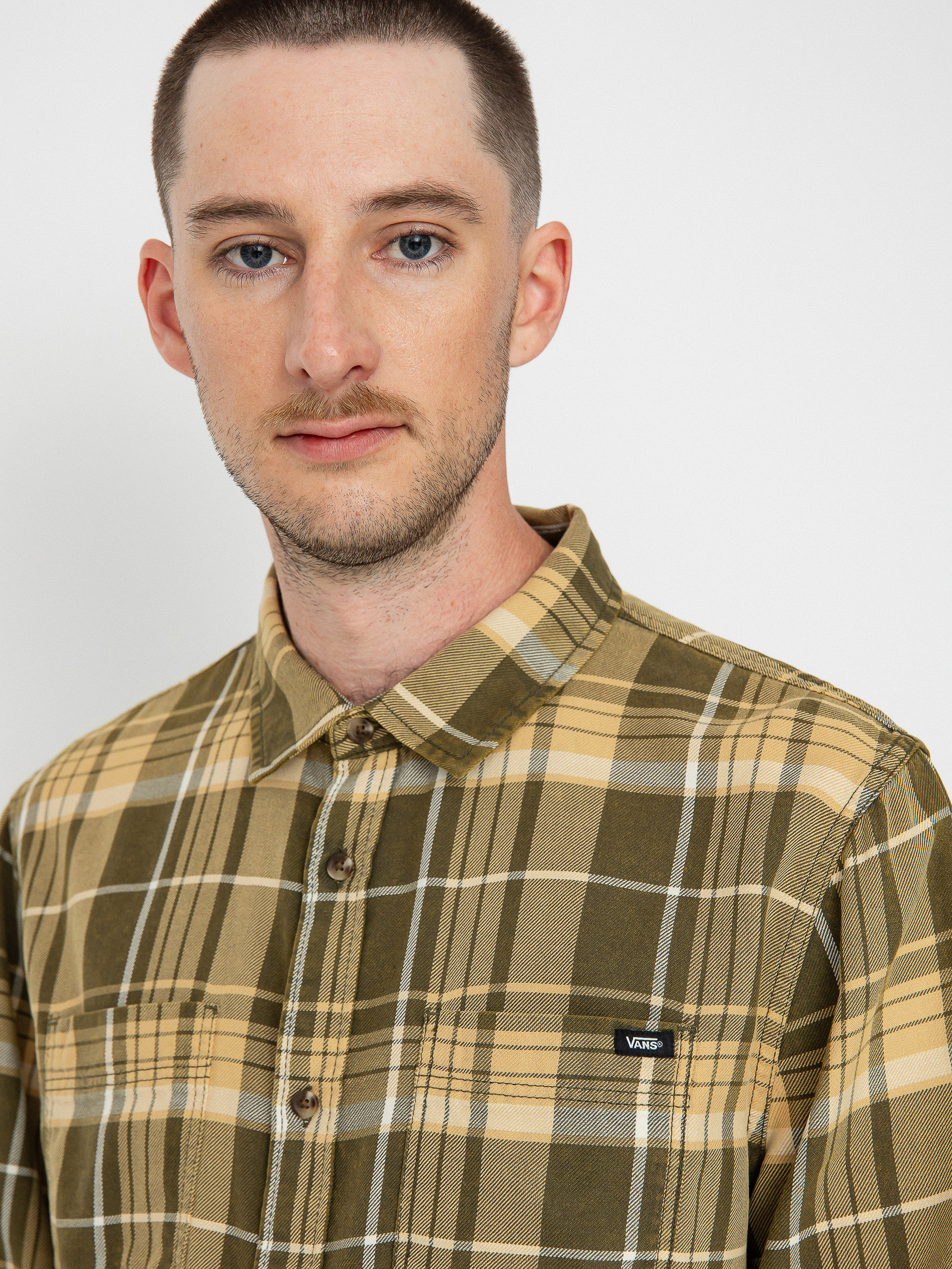 Koszula Vans Peddington Ls Woven (grape leaf/taos taupe)