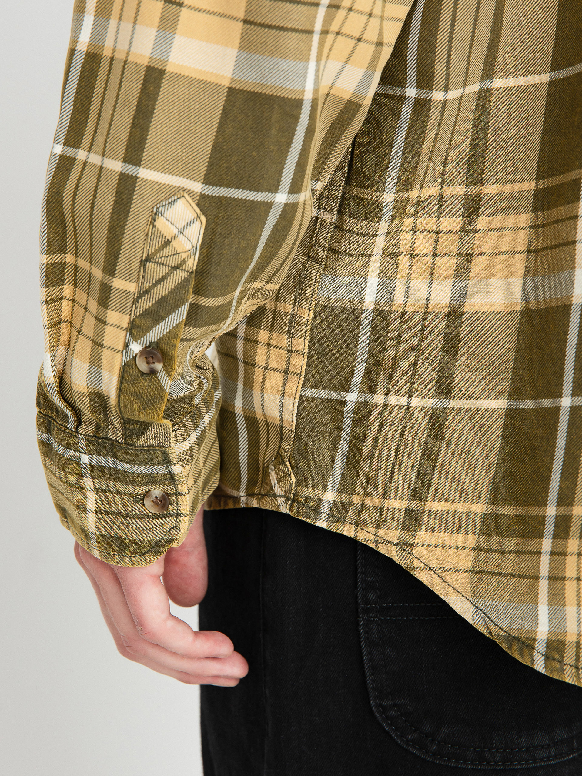 Koszula Vans Peddington Ls Woven (grape leaf/taos taupe)