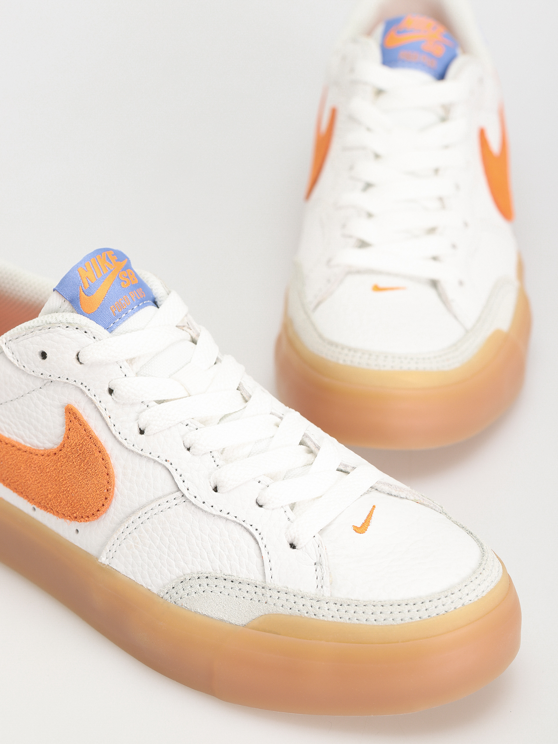 Buty Nike SB Zoom Pogo Plus Premium (summit white/bright mandarin)