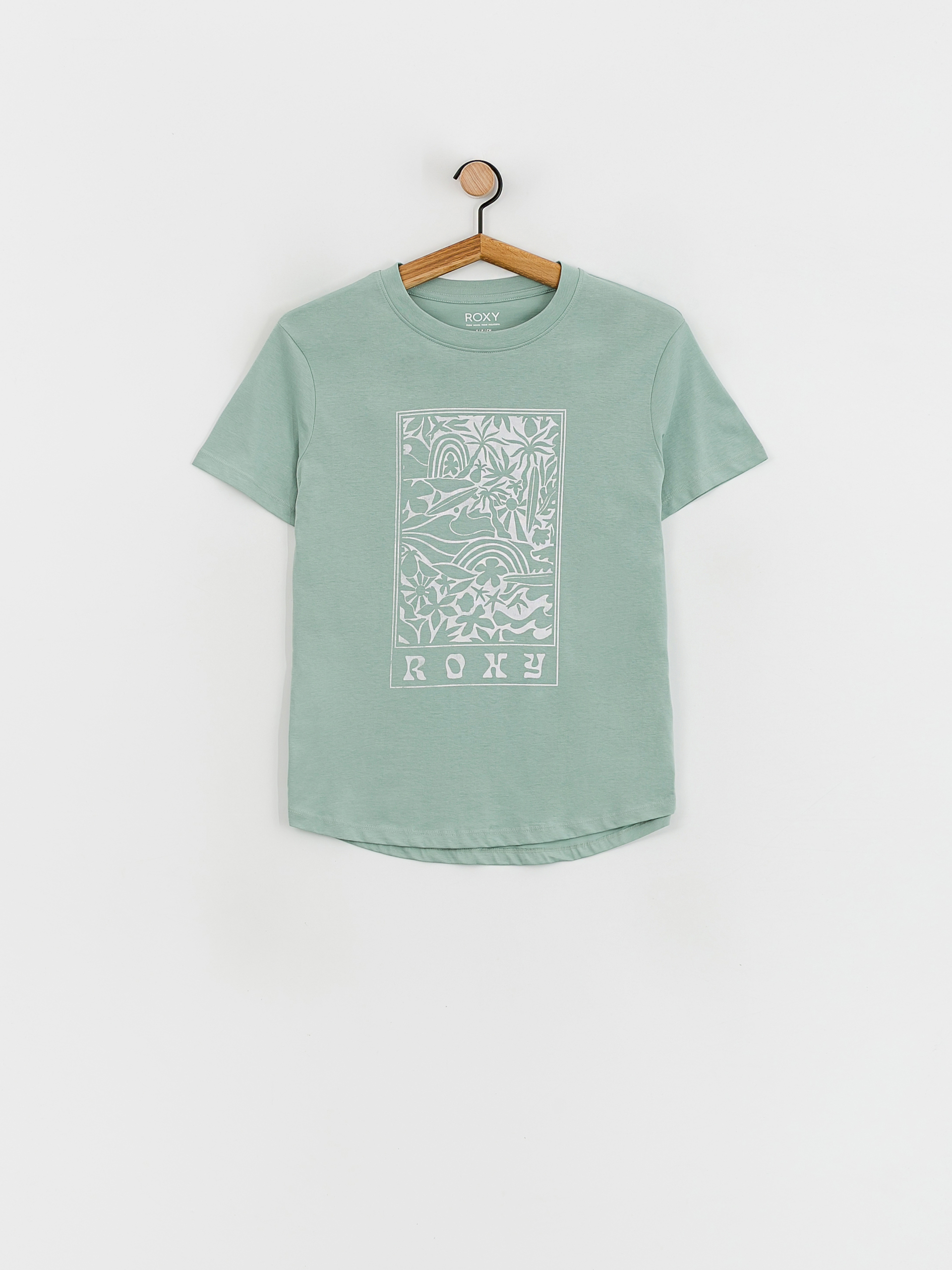 T-shirt Roxy The Beach Sand Wmn (blue surf)