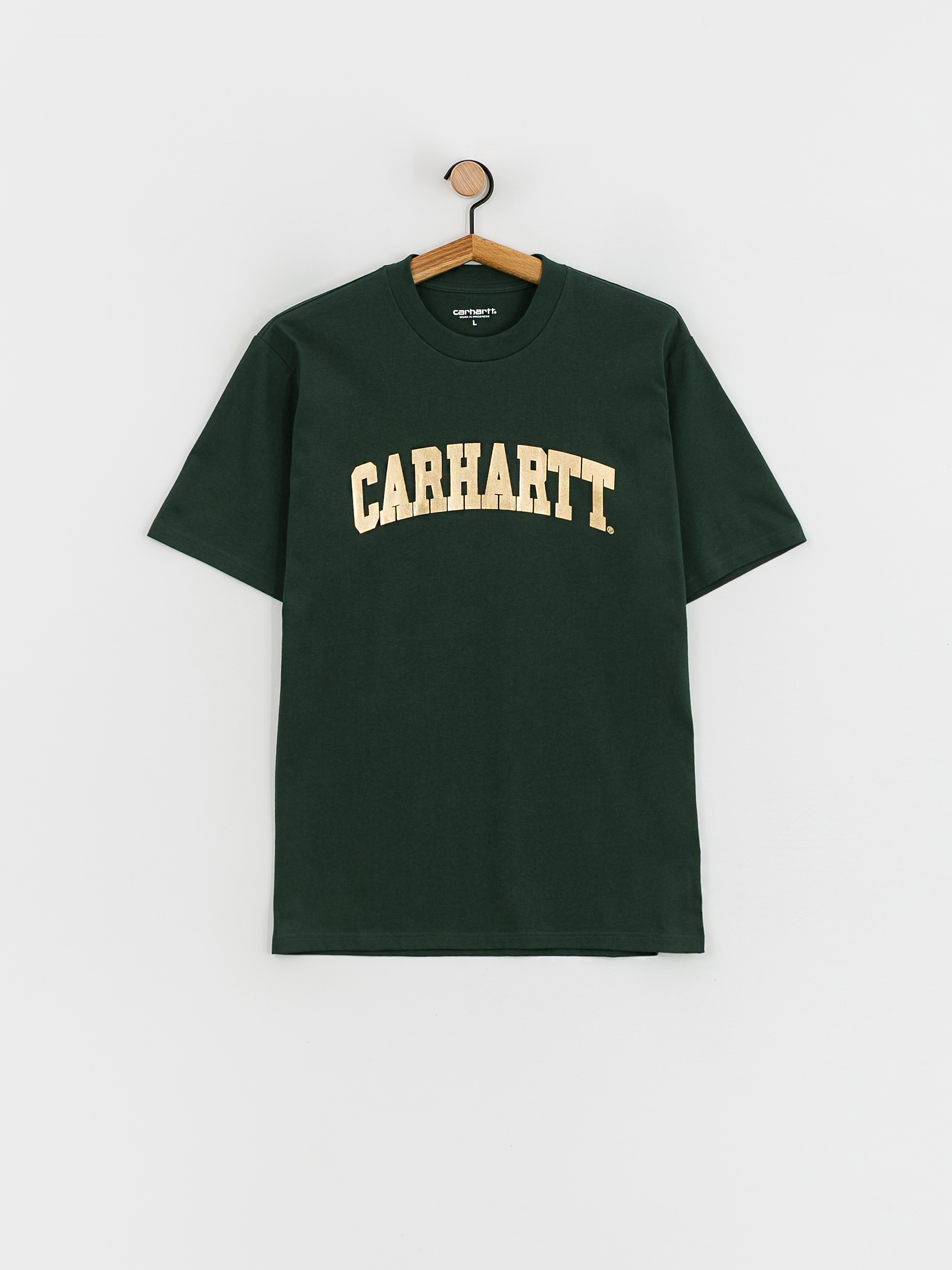 T-shirt Carhartt WIP University (discovery green/gold)