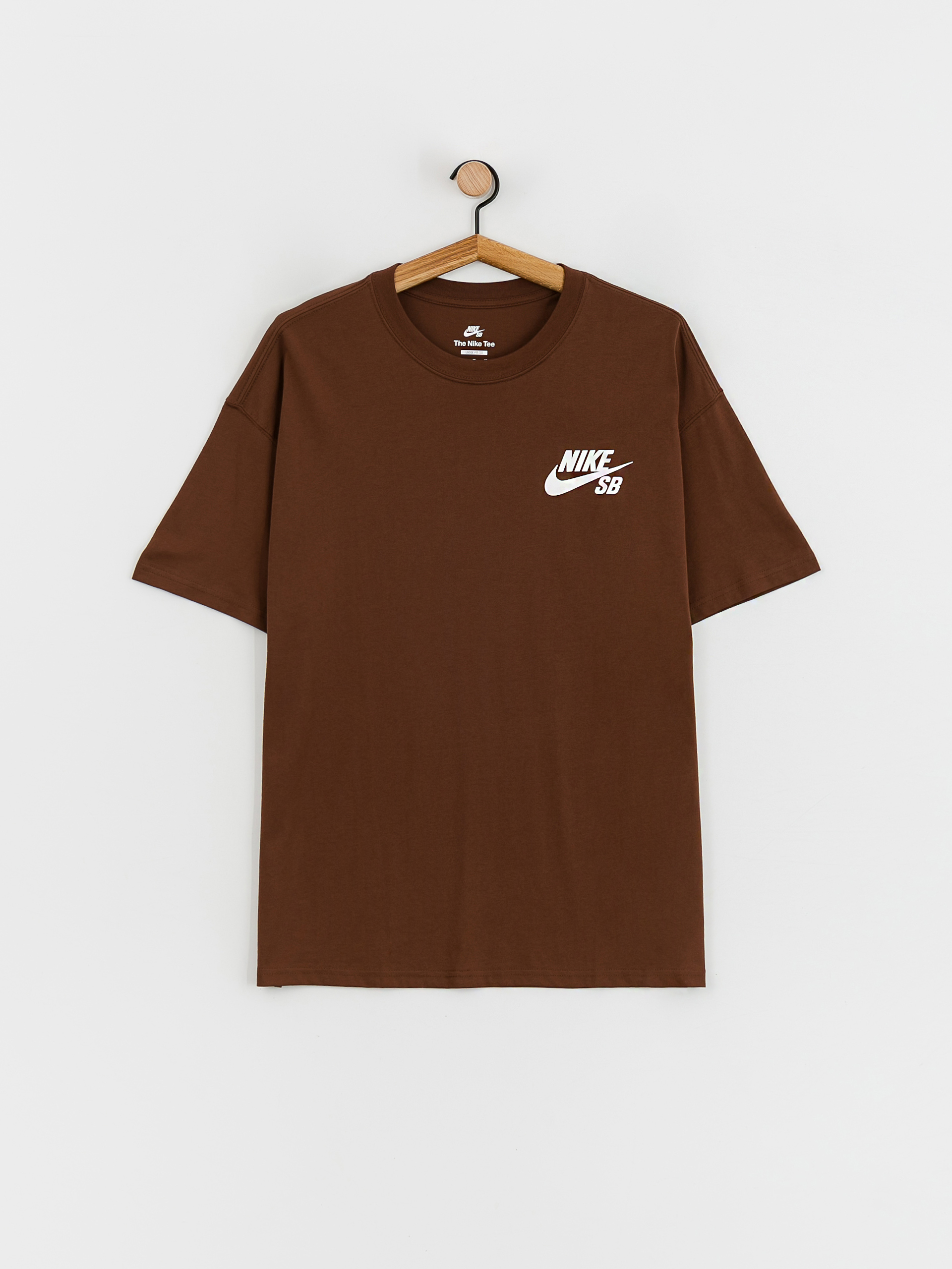 T-shirt Nike SB Logo (cacao  wow/white)