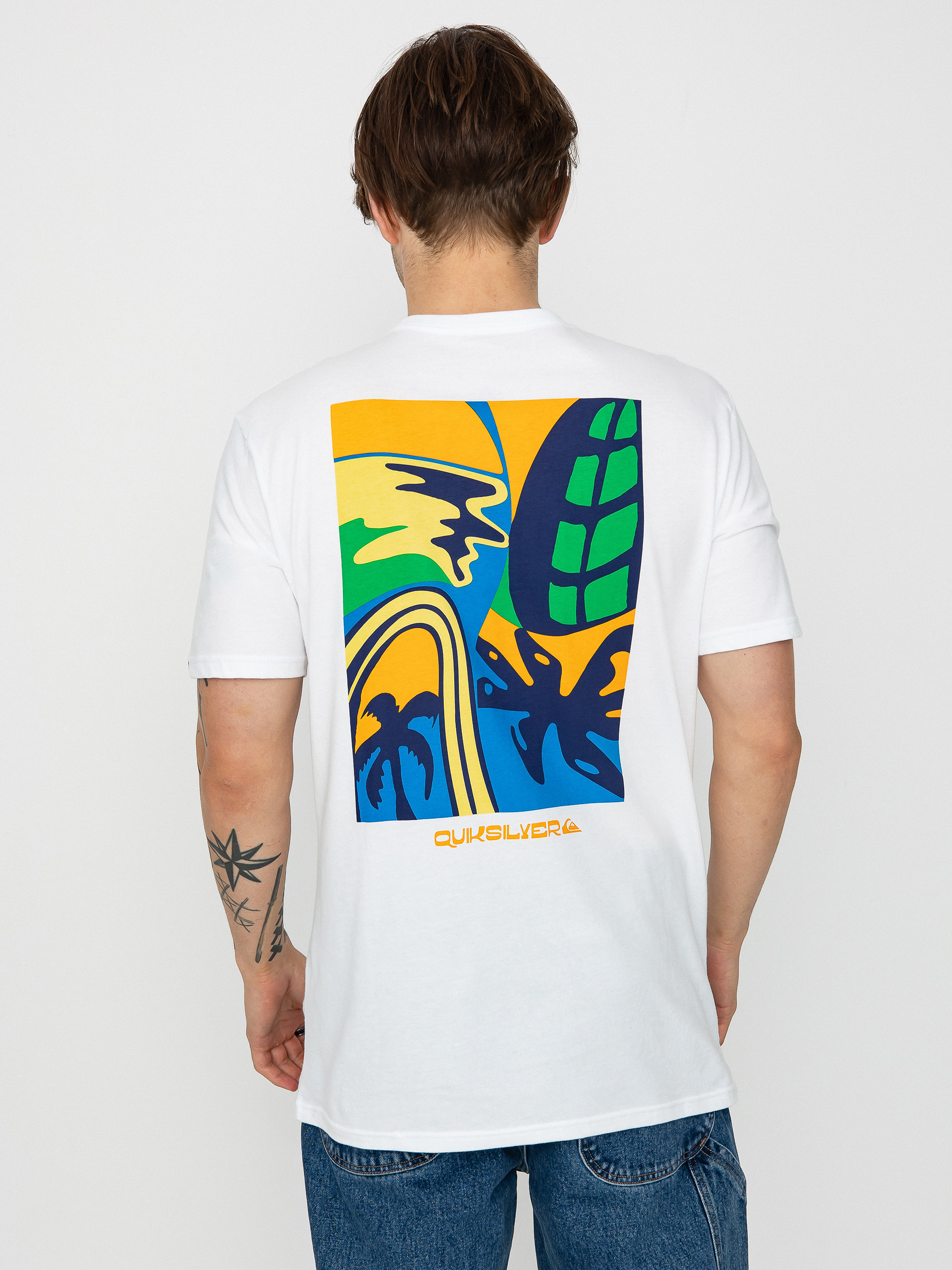 T-shirt Quiksilver Weird Trip (white)