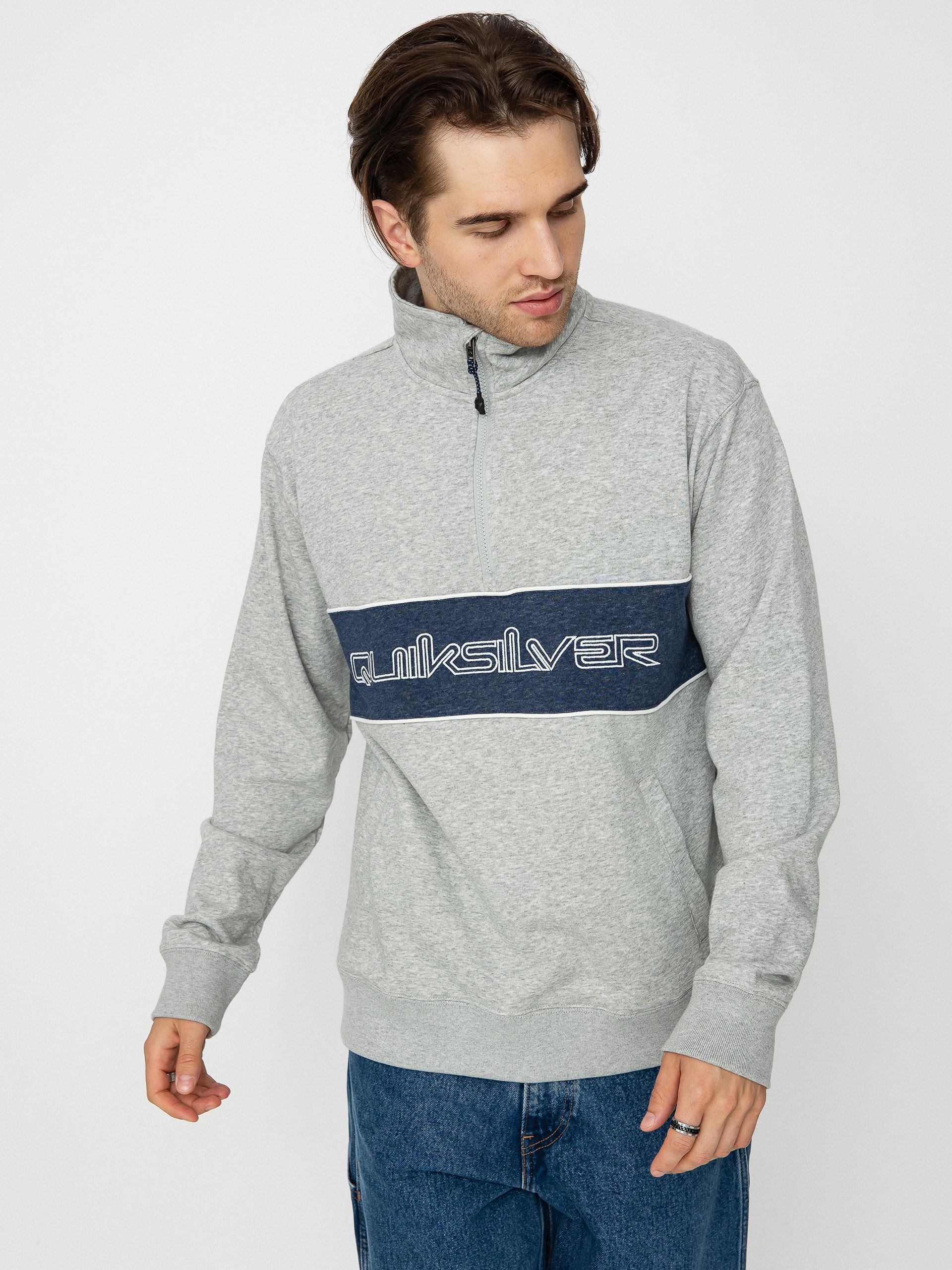 Bluza Quiksilver Bold Omni (light grey heather)