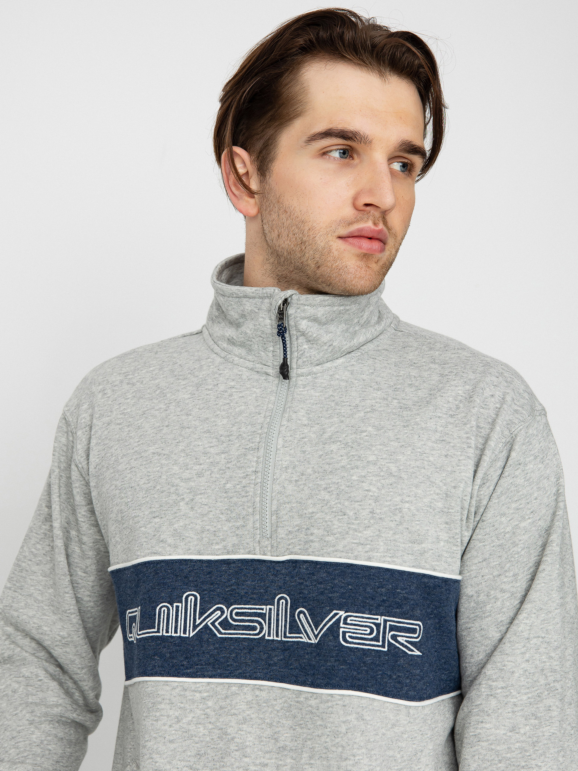 Bluza Quiksilver Bold Omni (light grey heather)