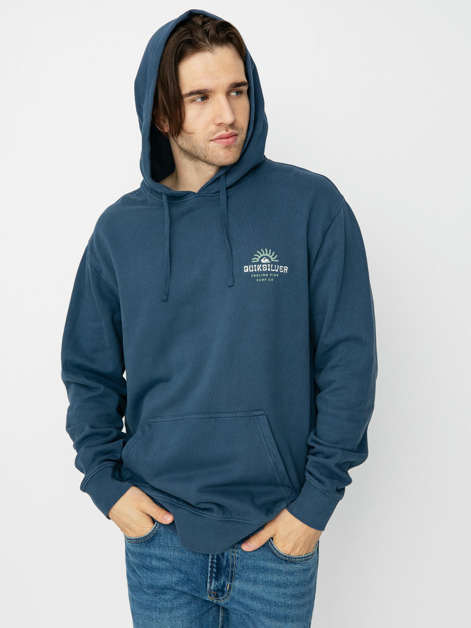 Bluza z kapturem Quiksilver Slab HD (bering sea)