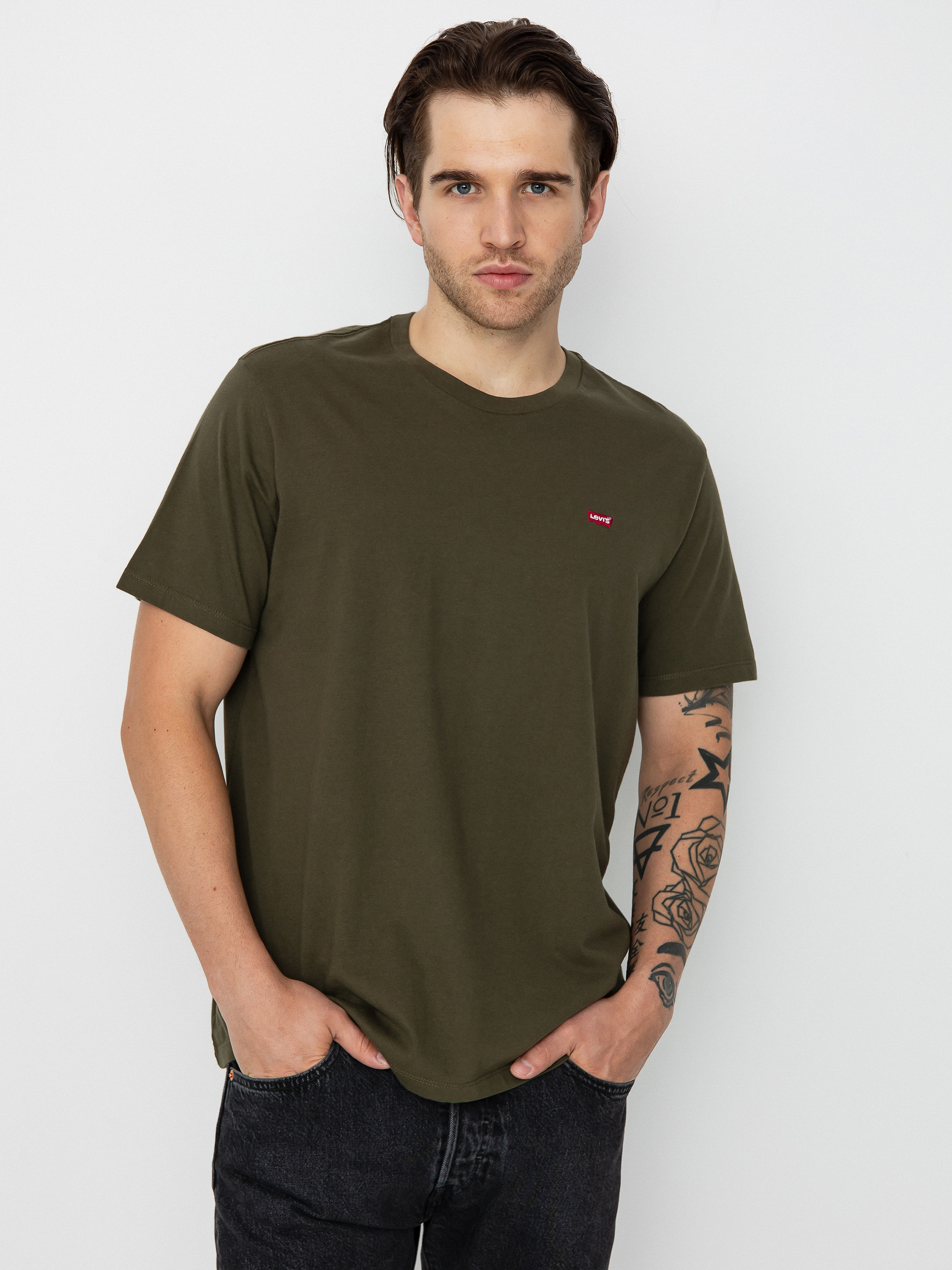 T-shirt Levi's® Original Hm (olive night)