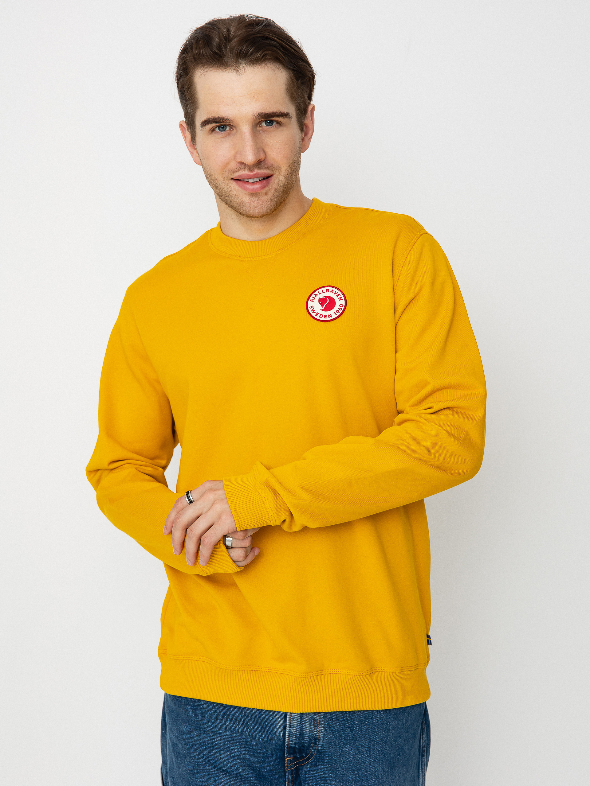 Bluza Fjallraven 1960 Logo Badge (mustard yellow)