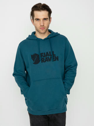 Bluza z kapturem Fjallraven Logo HD (deep sea)