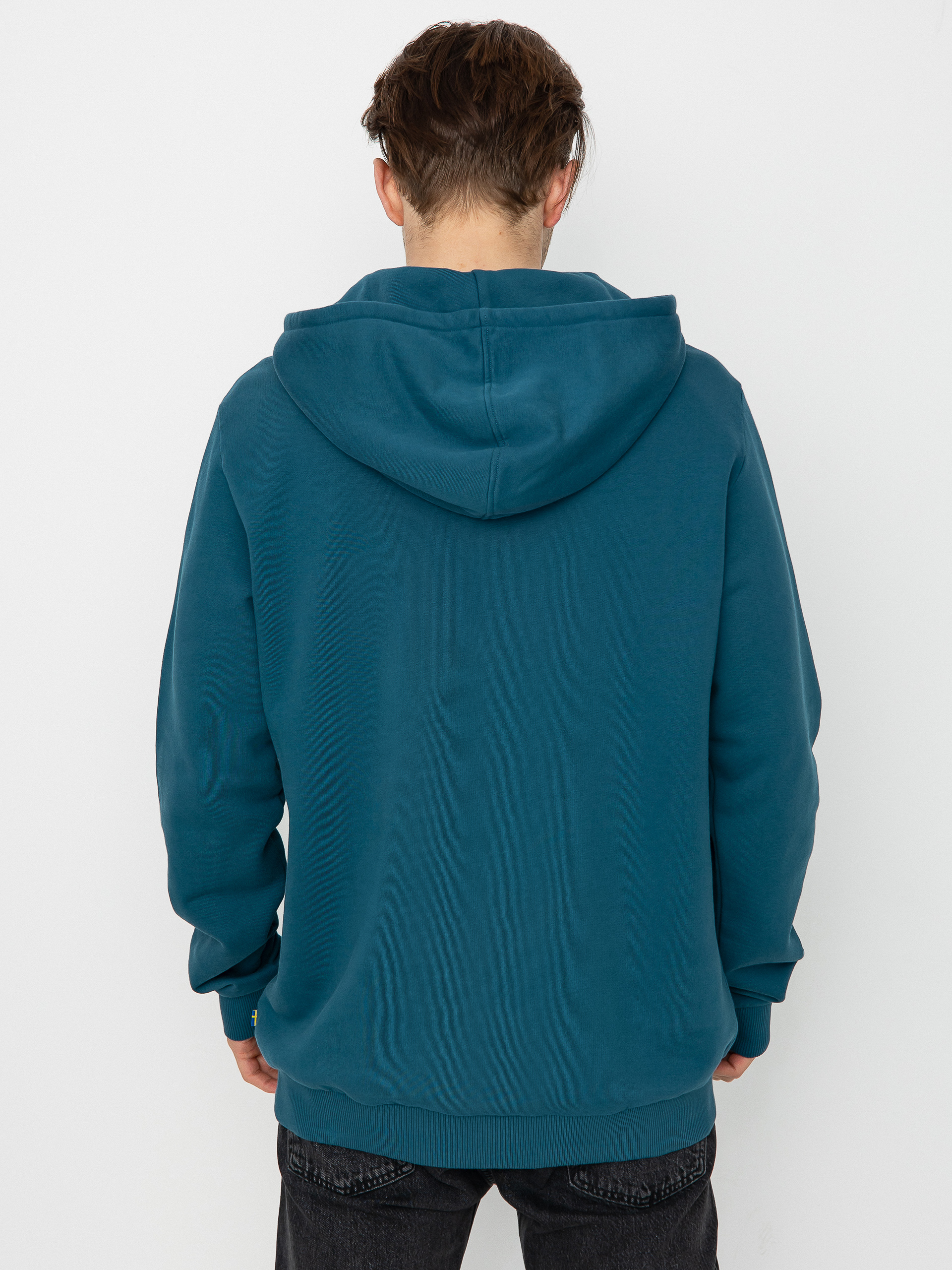 Bluza z kapturem Fjallraven Logo HD (deep sea)